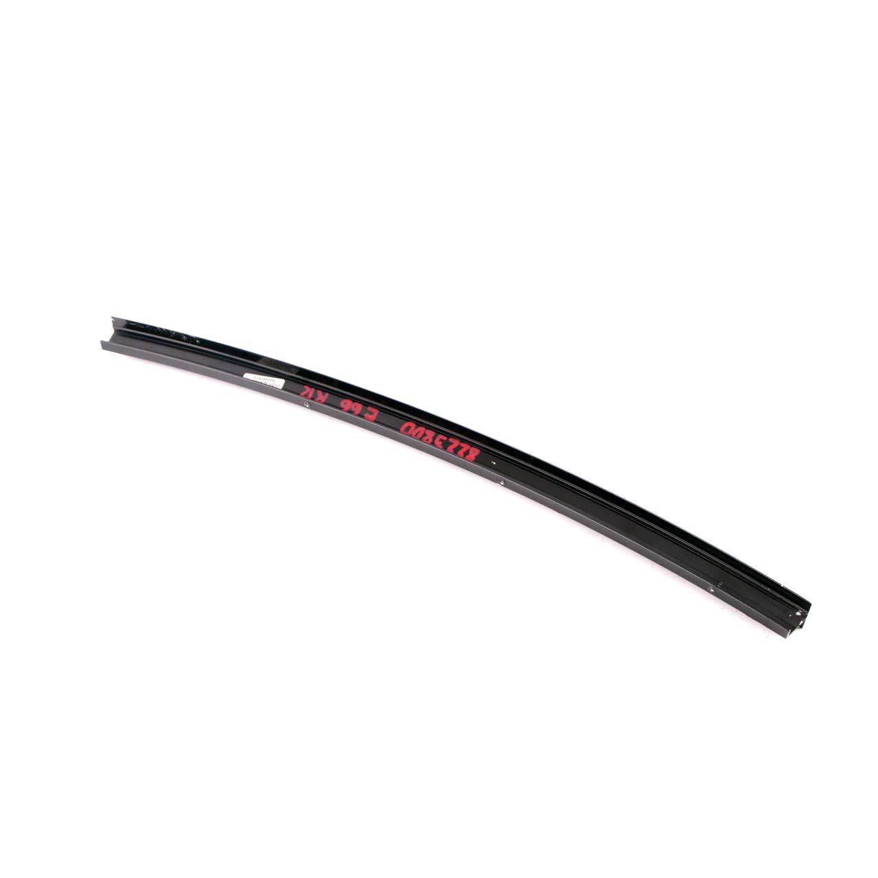 Bande guidage vitre BMW E65 E66 Arrière Gauche Web Couverture Trim Noir