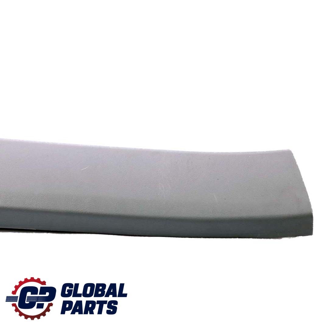 BMW 3 Series E46 Cover Pillar Trim B-Column Bottom Right O/S Grey 8198682