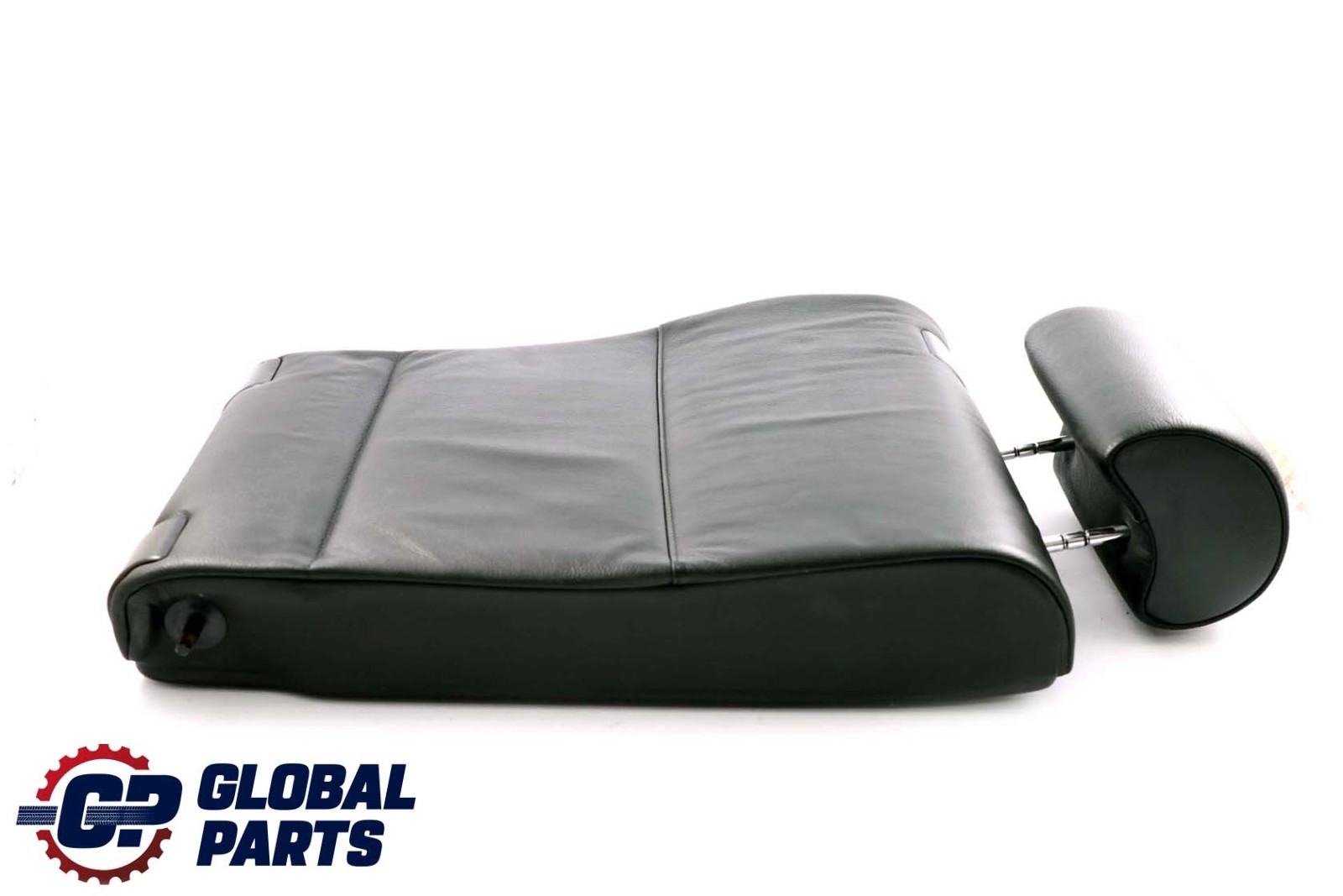 BMW X5 Series E53 Cover Backrest Rear Seat Black Leather Right O/S