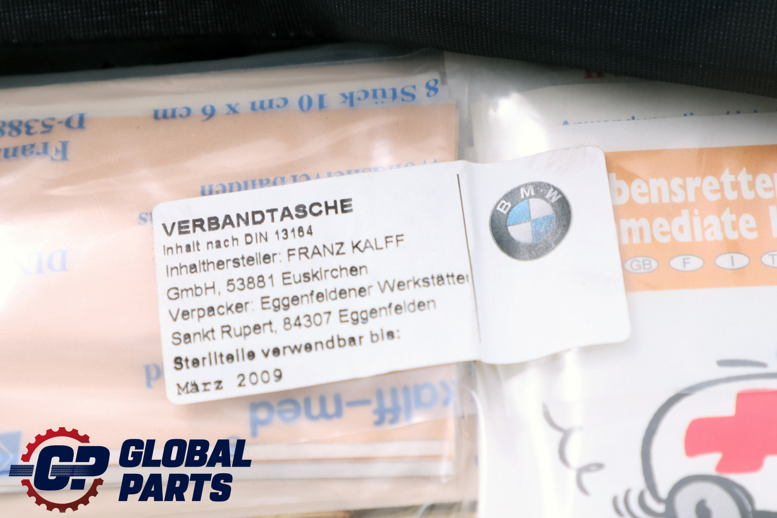 BMW 3 5 7 Series F30 E60 F10 F11 E65 E66 F01 First Aid Emergency Kit Pouch Bag