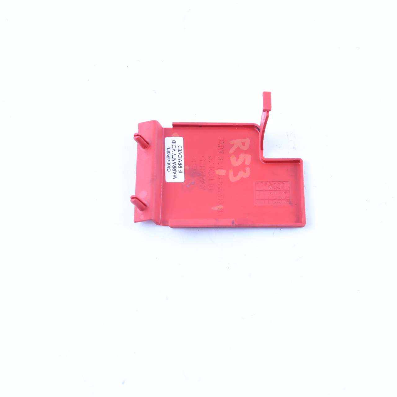 BMW E39 E46 Revetement Batterie Pole Positif Rouge 8375653