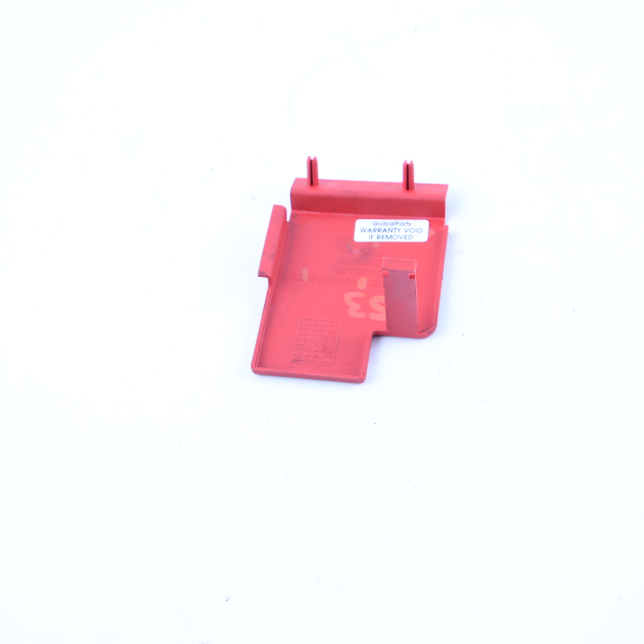 BMW E39 E46 Revetement Batterie Pole Positif Rouge 8375653