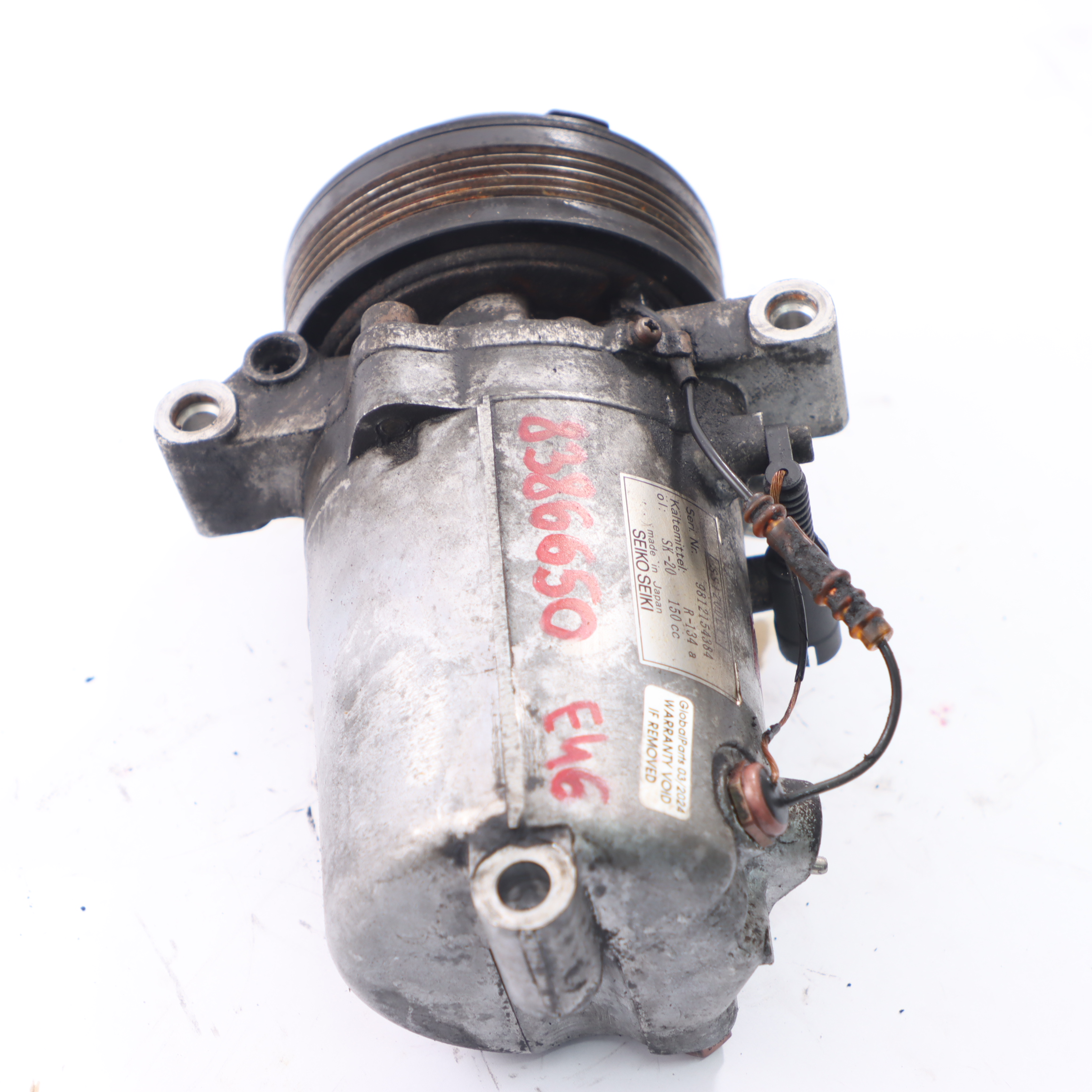 Compresseur BMW E46 Engine M43 M47 Climatisation Compresseur A/C 8386650