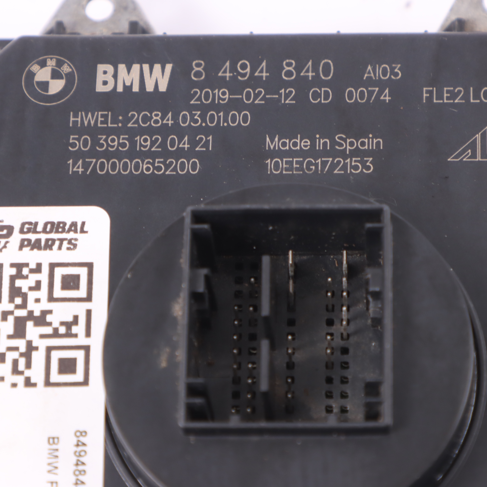 BMW F20 F21 F30 F32 LCI Phare Ballast Control Unit Module FLE2 LOW 8494840