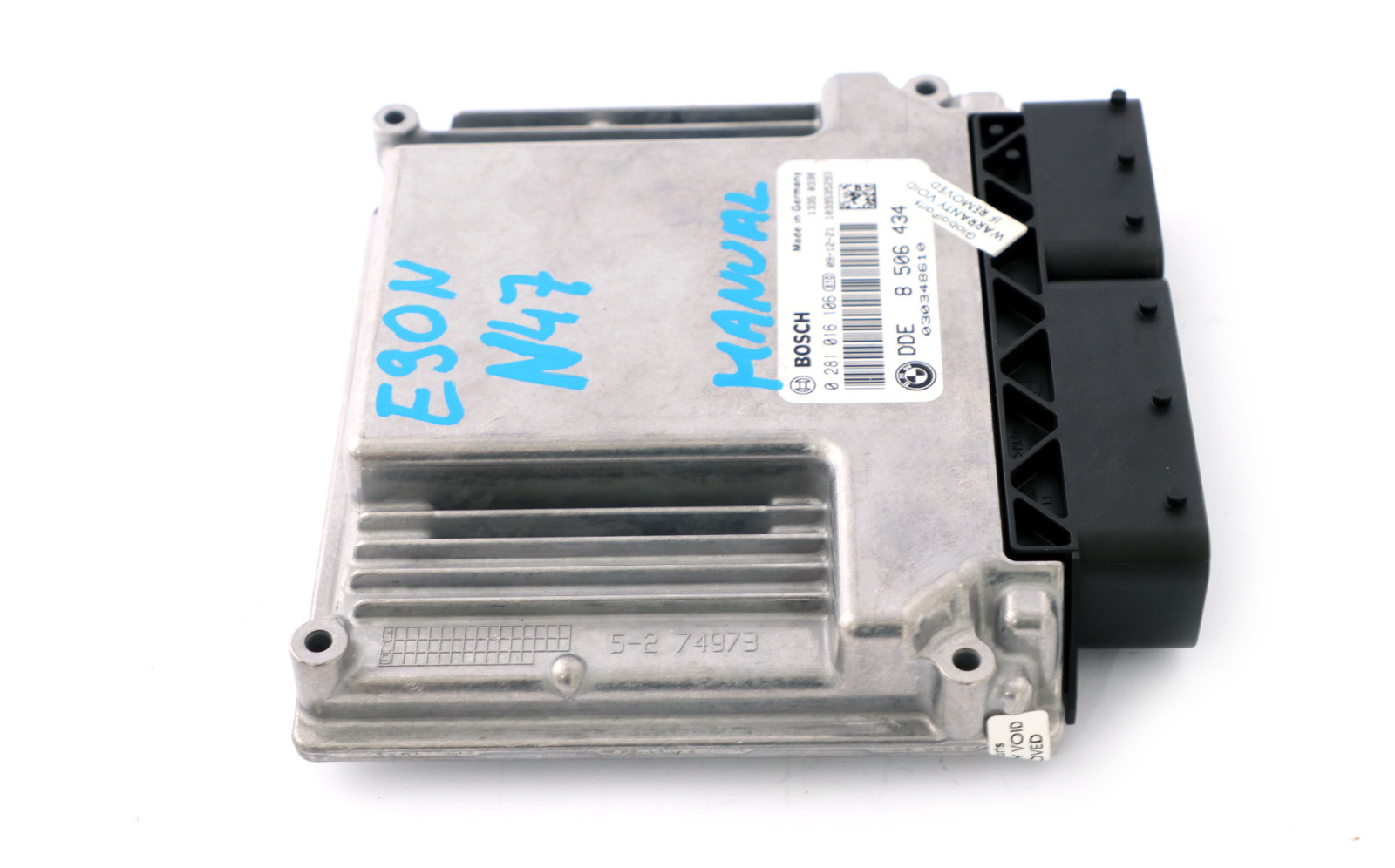 BMW E87 E90 LCI N47 116d 318d Unité de contrôle du moteur diesel ECU DDE 