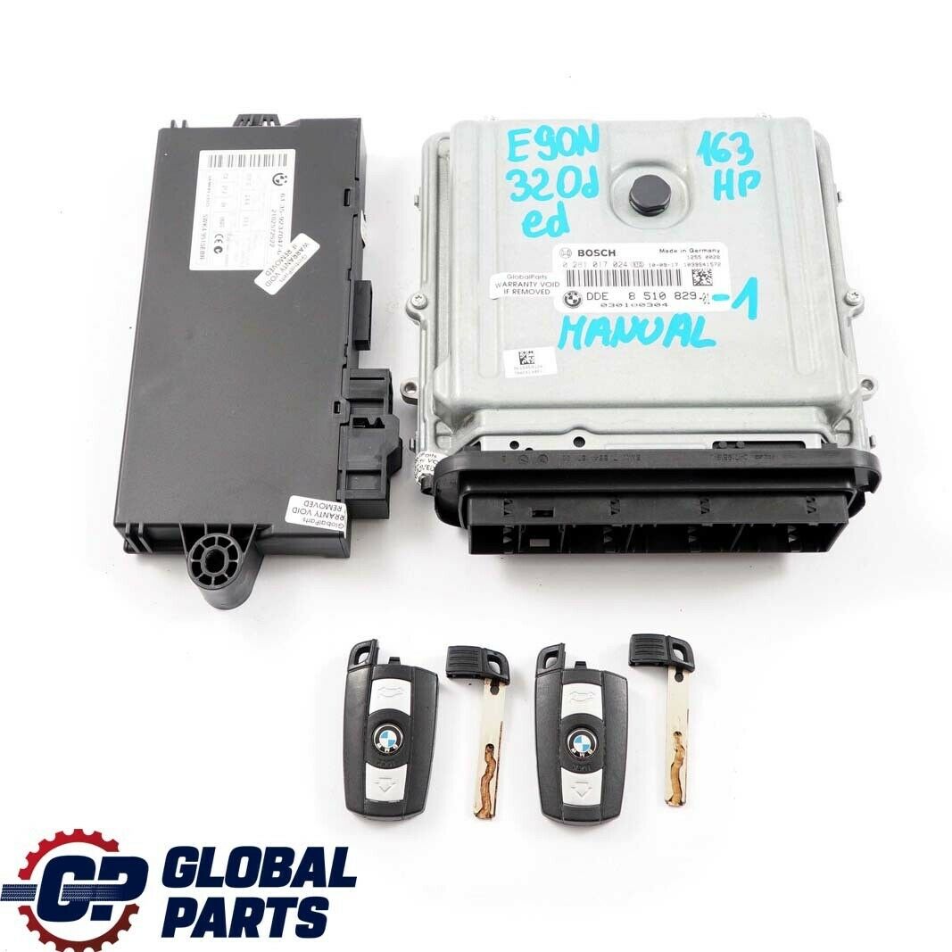 BMW E90 LCI N47N 320d edition 163HP ecu Kit Commande Dde 8510829 CAS3+