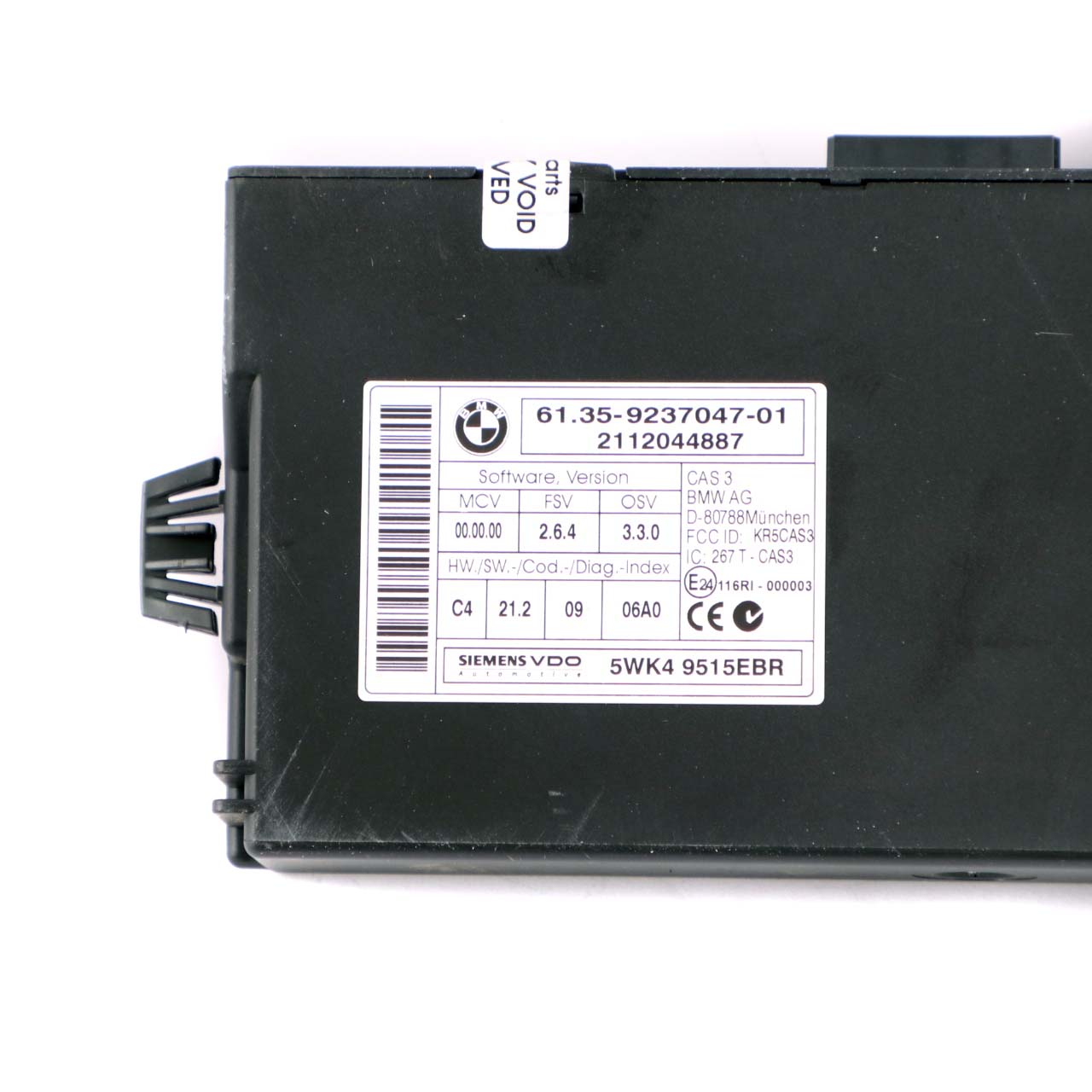 BMW E90 E91 LCI 318d N47N unité de contrôle du moteur Kit ECU DDE 8512043 CAS3