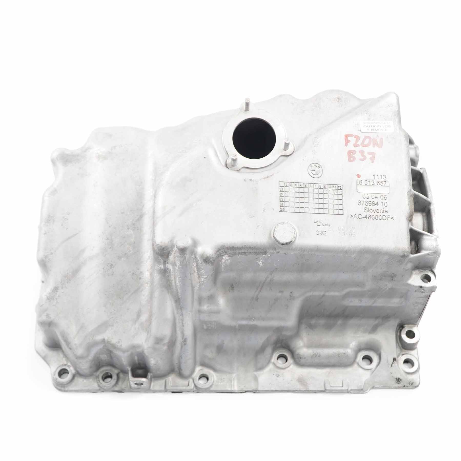 Carter d'huile BMW F20 F21 LCI 114d 116d B37 Vidange Fluide Moteur 8513657