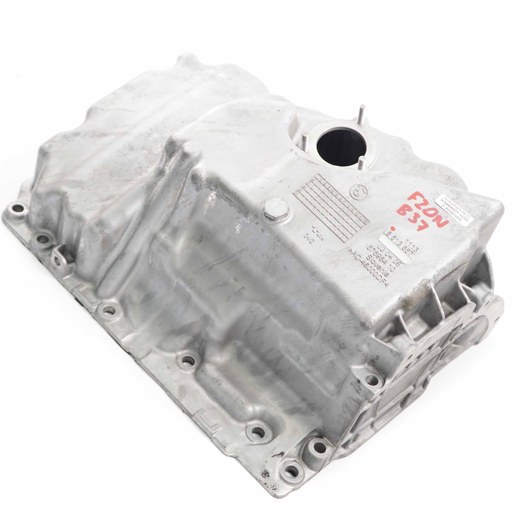 Carter d'huile BMW F20 F21 LCI 114d 116d B37 Vidange Fluide Moteur 8513657