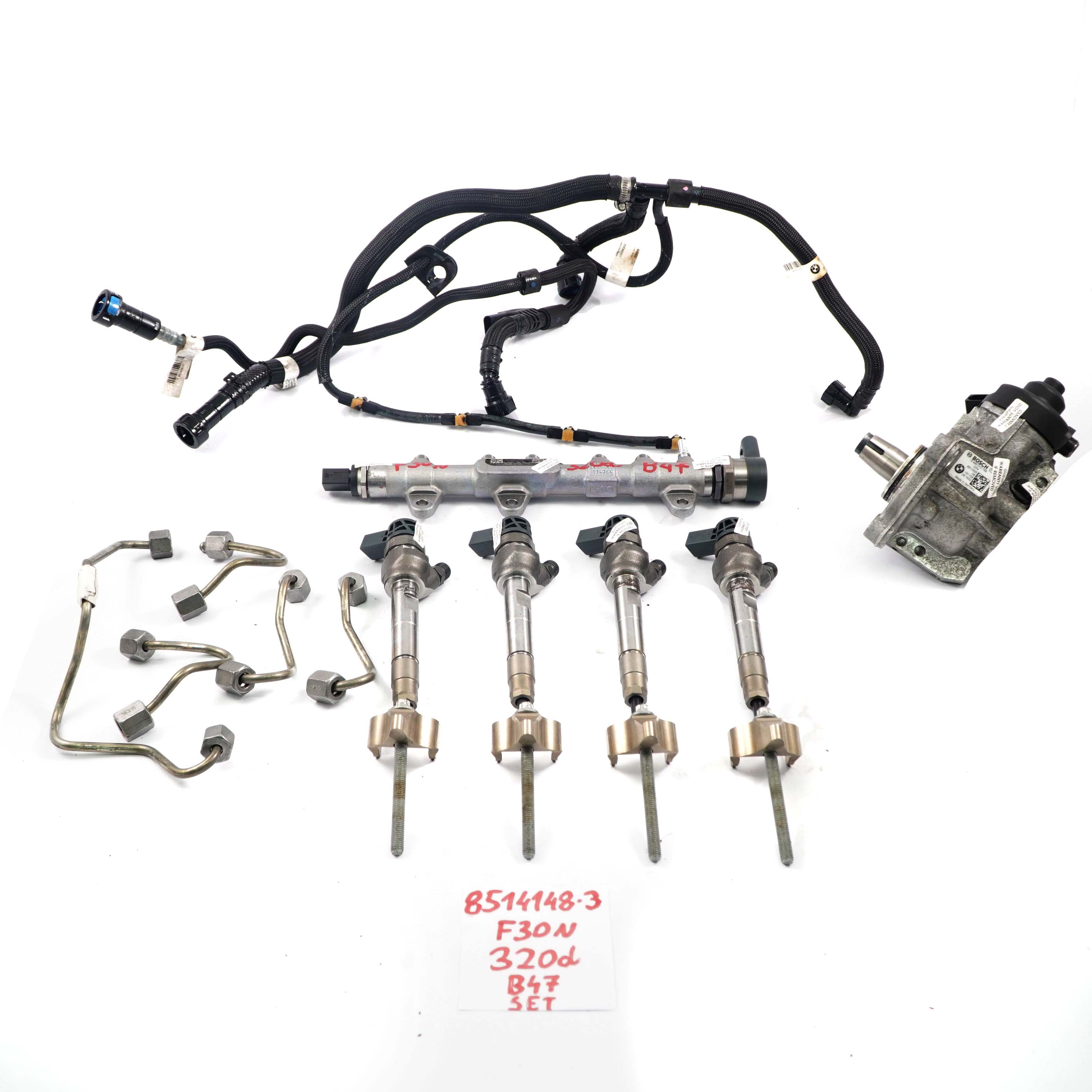 BMW 5 Serie F20 F21 F30 LCI 120d 320d Diesel B47 Kraftstoffeinspritzsystem Kit