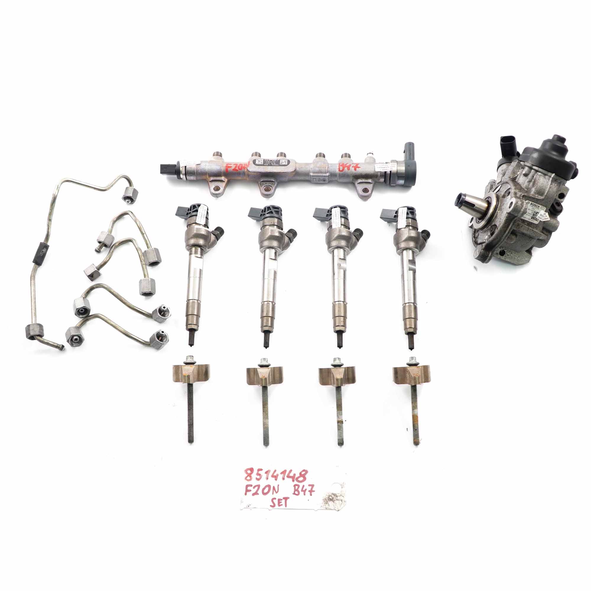 BMW F10 F20 F30 LCI 120d 320d 520d B47 Set Système d'Injection Injecteurs Pompe