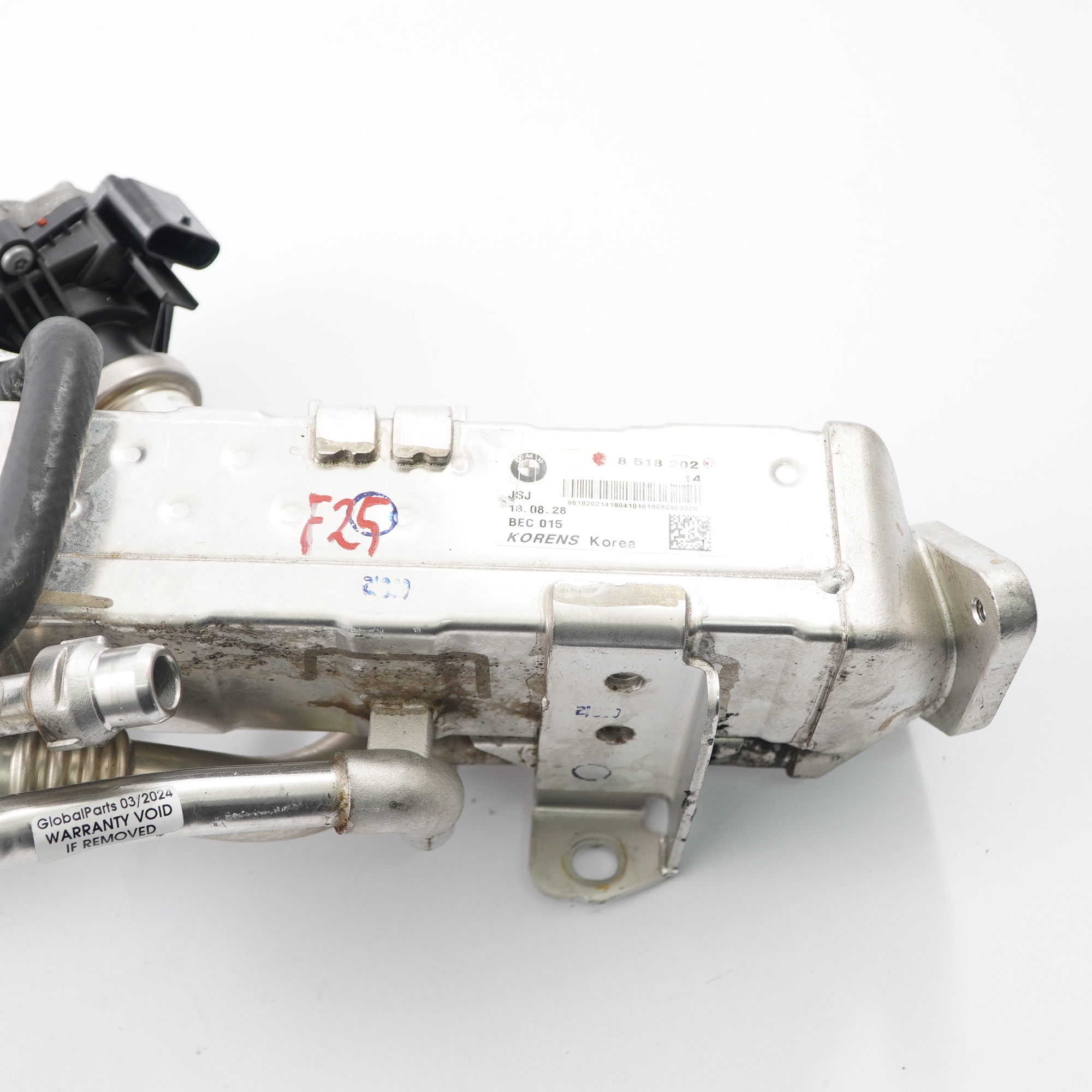 Refroidisseur EGR BMW X3 F25 X4 F26 X5 F15 B47 Refroidisseur d'échappement Valve