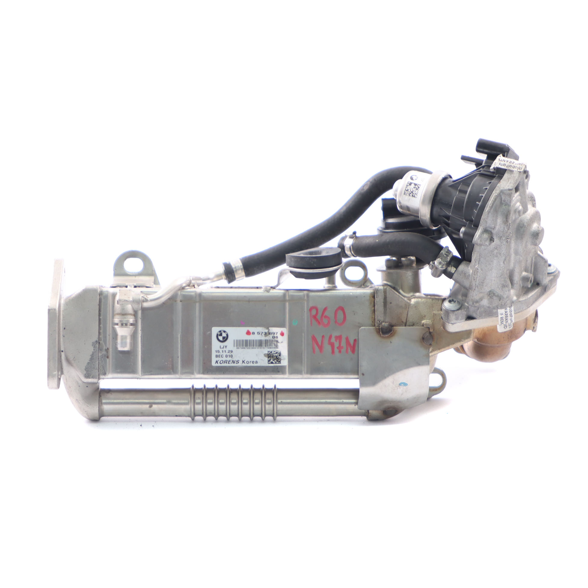 Mini R60 R61 N47N Moteur EGR Soupape d'échappement Refroidisseur soupape 8573897