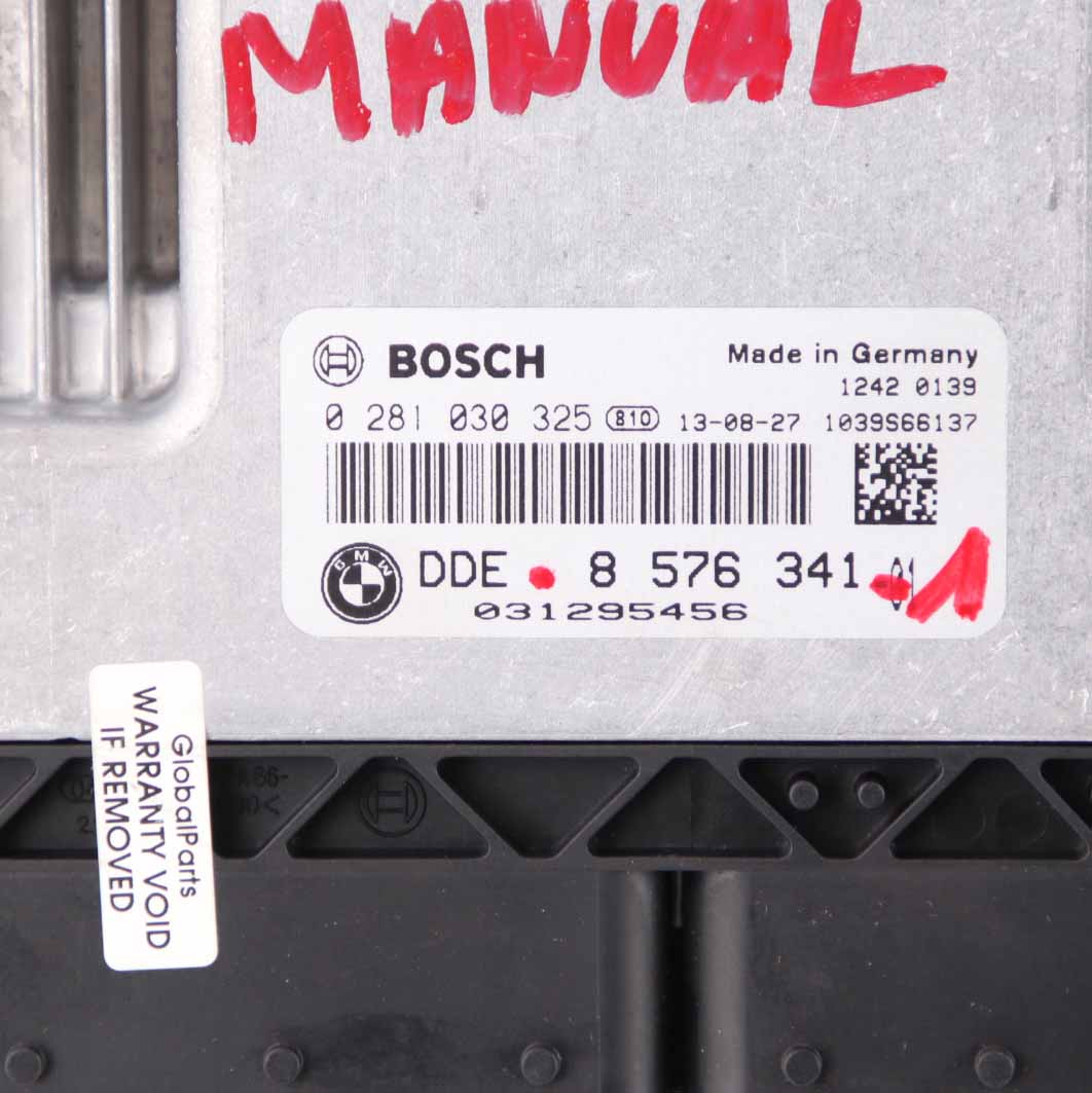 BMW F20 F21 F30 F31 118d 318d 143HP N47N Moteur Contrôle ECU DDE 8576341 