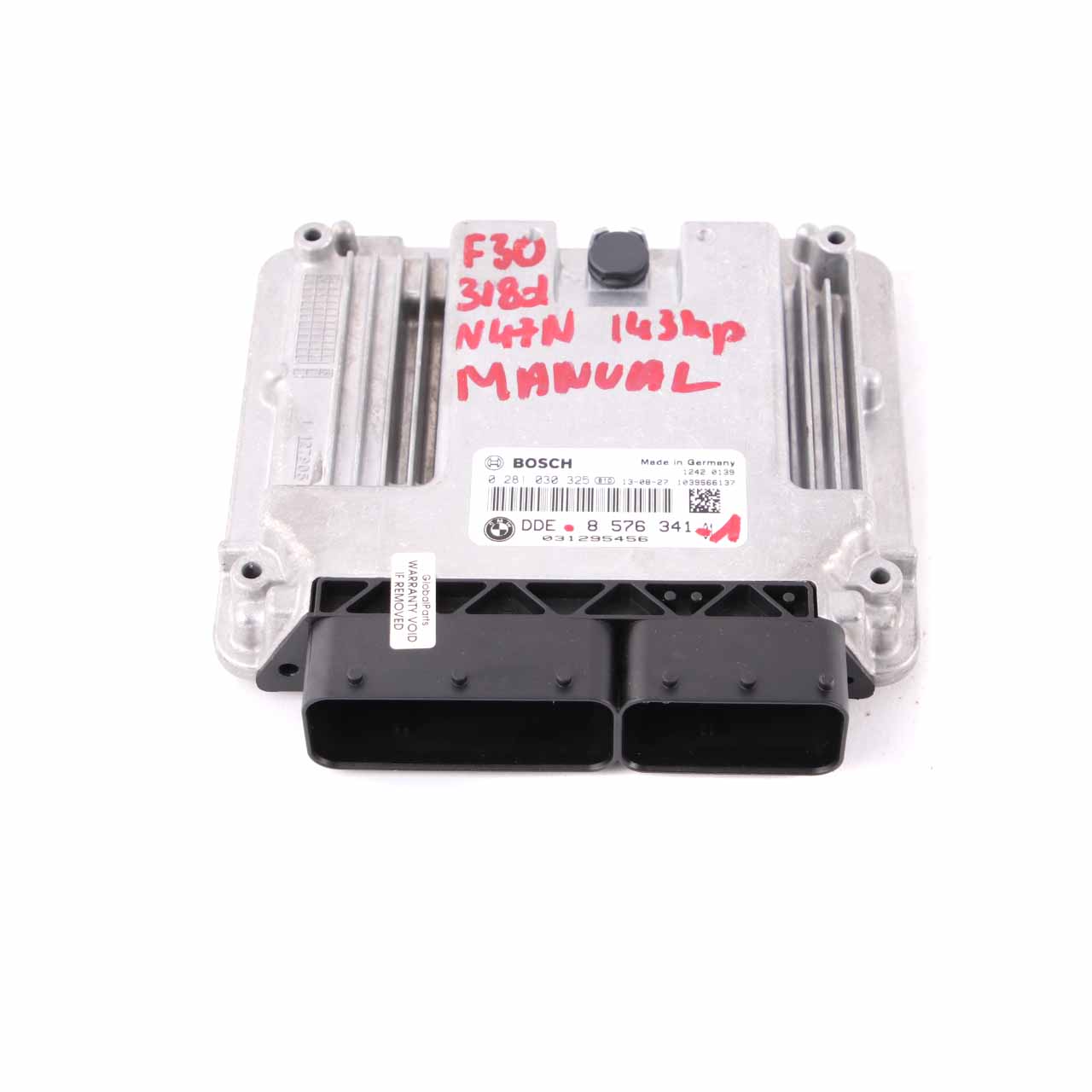 BMW F20 F21 F30 F31 118d 318d 143HP N47N Moteur Contrôle ECU DDE 8576341 