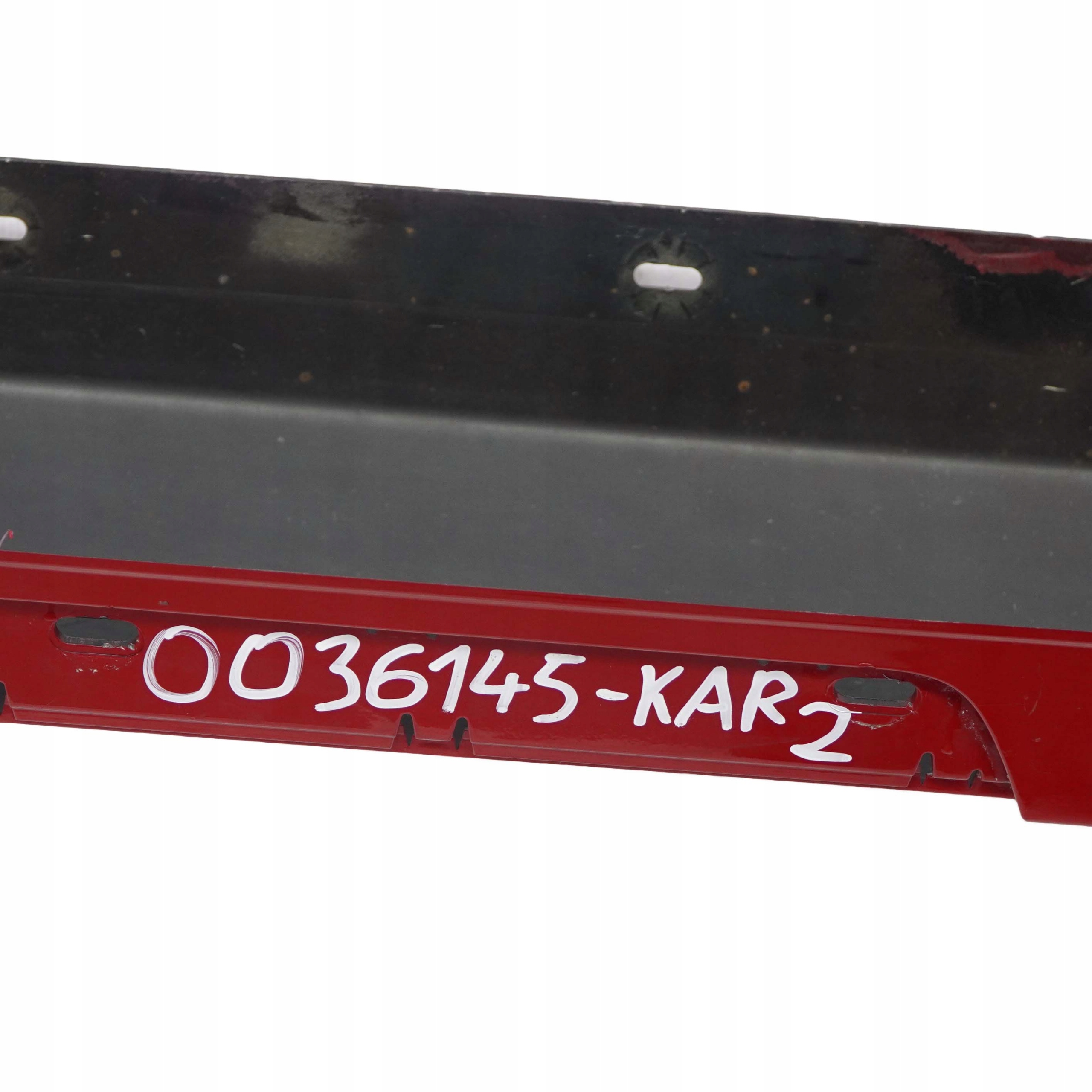 BMW E87 LCI Bas de Porte Couverture Seuil A Gauche Rouge Carmin Rouge - A61