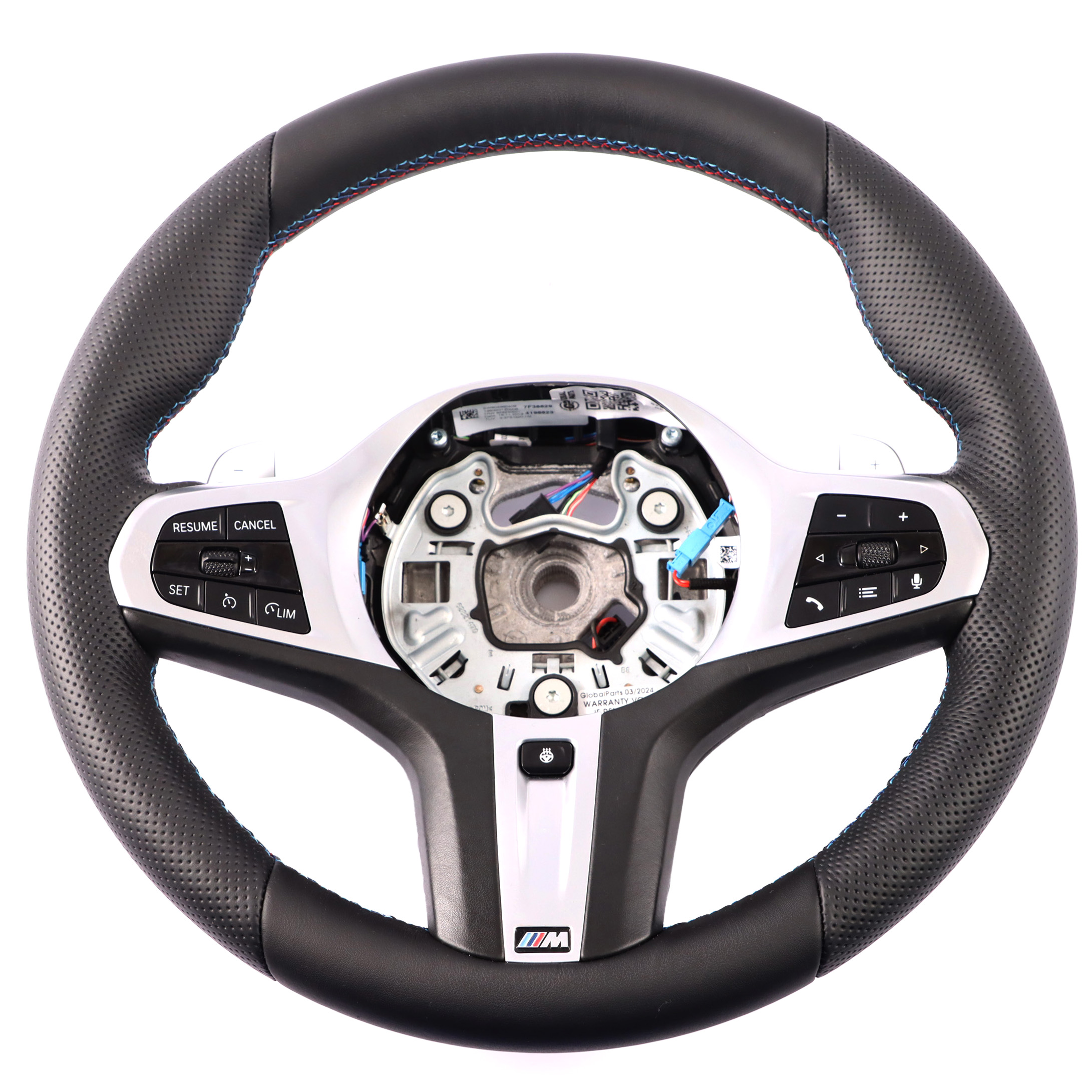 Steering Wheel BMW F40 G20 G21 Heated M Sport NEW Black Leather Paddle Shift