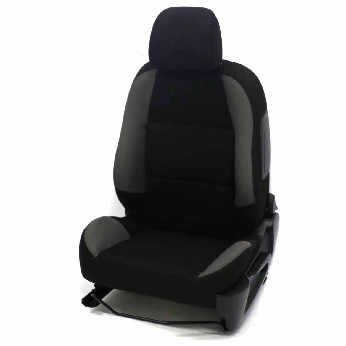 Front Seat Peugeot 207 Left N/S Cloth Fabric Black 8906FA