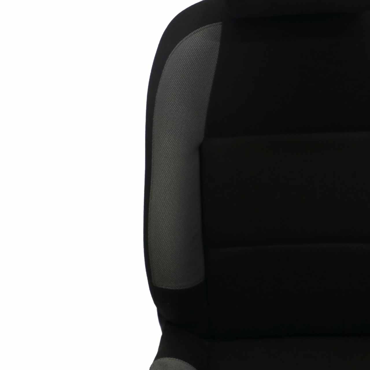 Front Seat Peugeot 207 Left N/S Cloth Fabric Black 8906FA