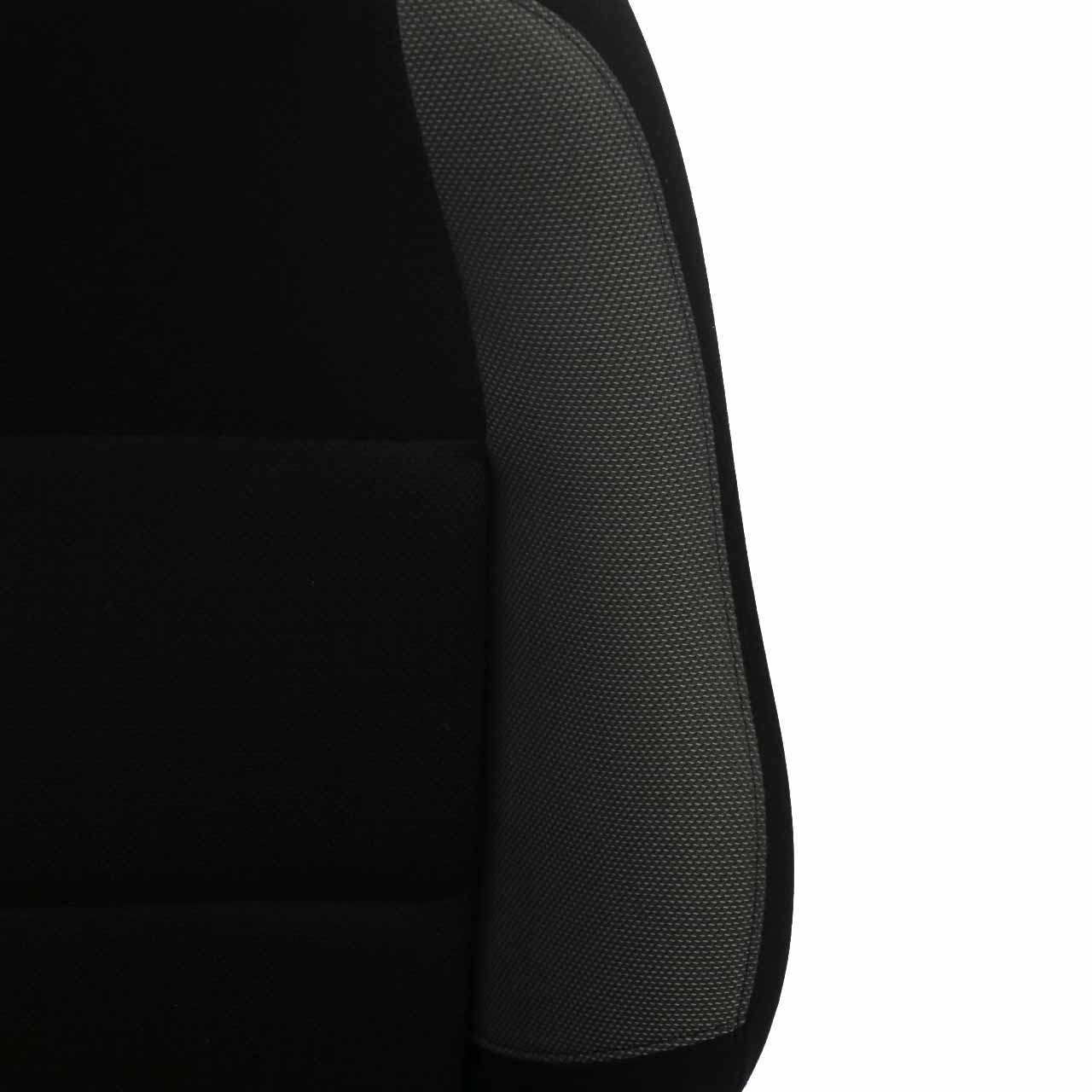 Front Seat Peugeot 207 Right O/S Cloth Fabric Black 8906FC