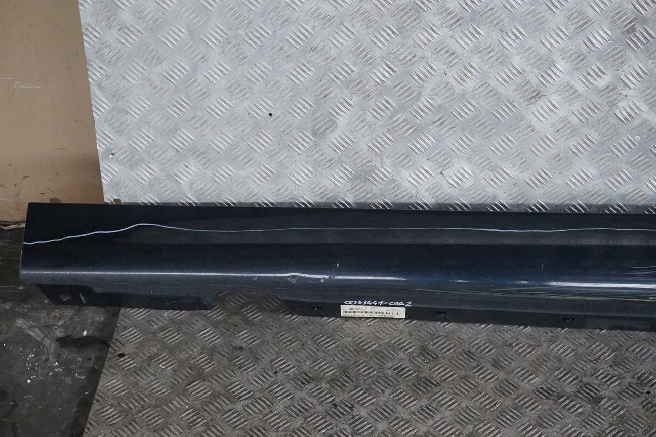 BMW 3 E90 E91 M Sport Bas de Porte Couverture Seuil a Gauche Noir de Carbone 303