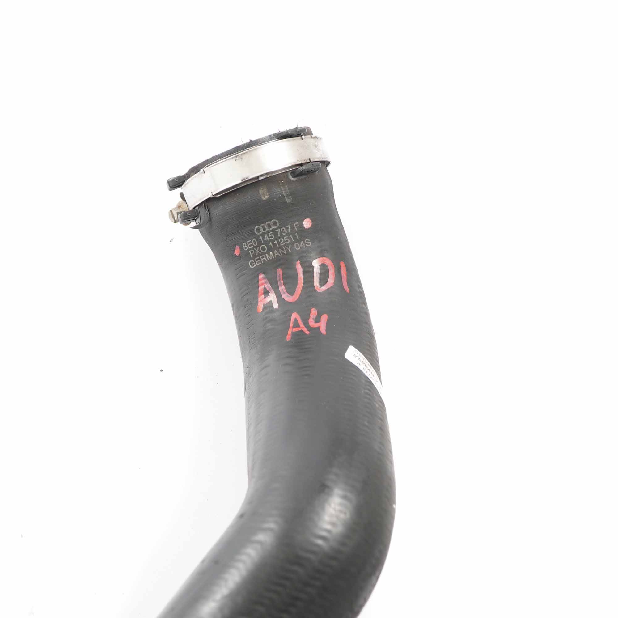 Audi A4 B7 2.0 TDI Diesel Turbo Intercooler Air Intake Hose Pipe 8E0145737F