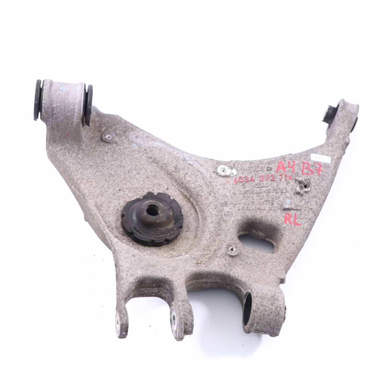 Audi A4 B7 Wishbone arrière bras inférieur essieu suspension gauche 03437271