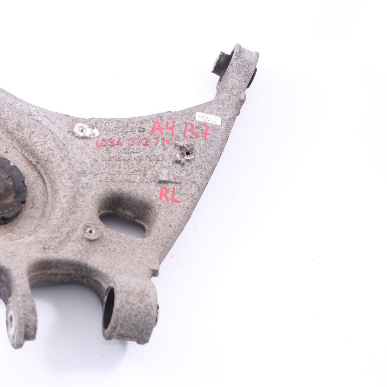 Audi A4 B7 Wishbone arrière bras inférieur essieu suspension gauche 03437271