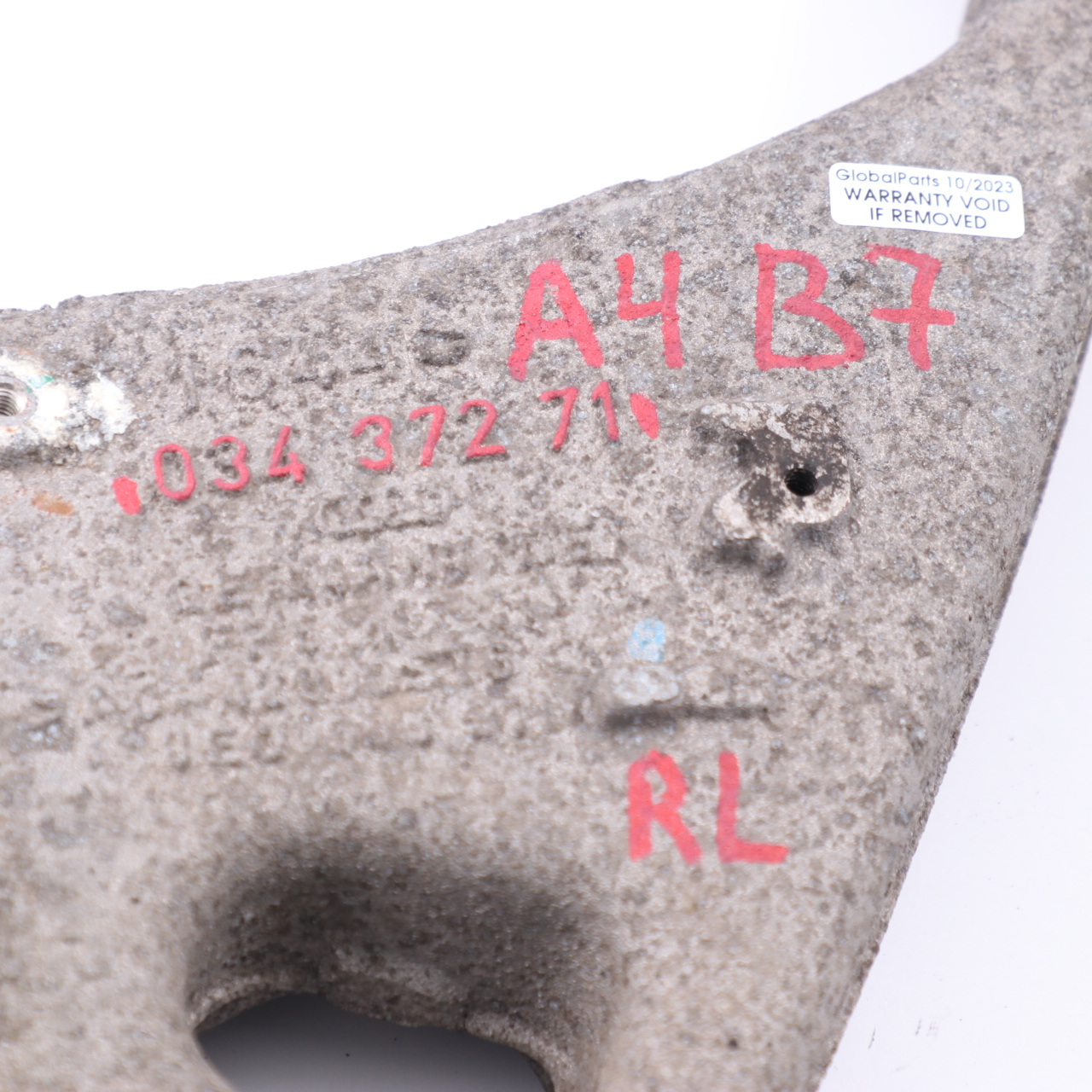 Audi A4 B7 Wishbone arrière bras inférieur essieu suspension gauche 03437271