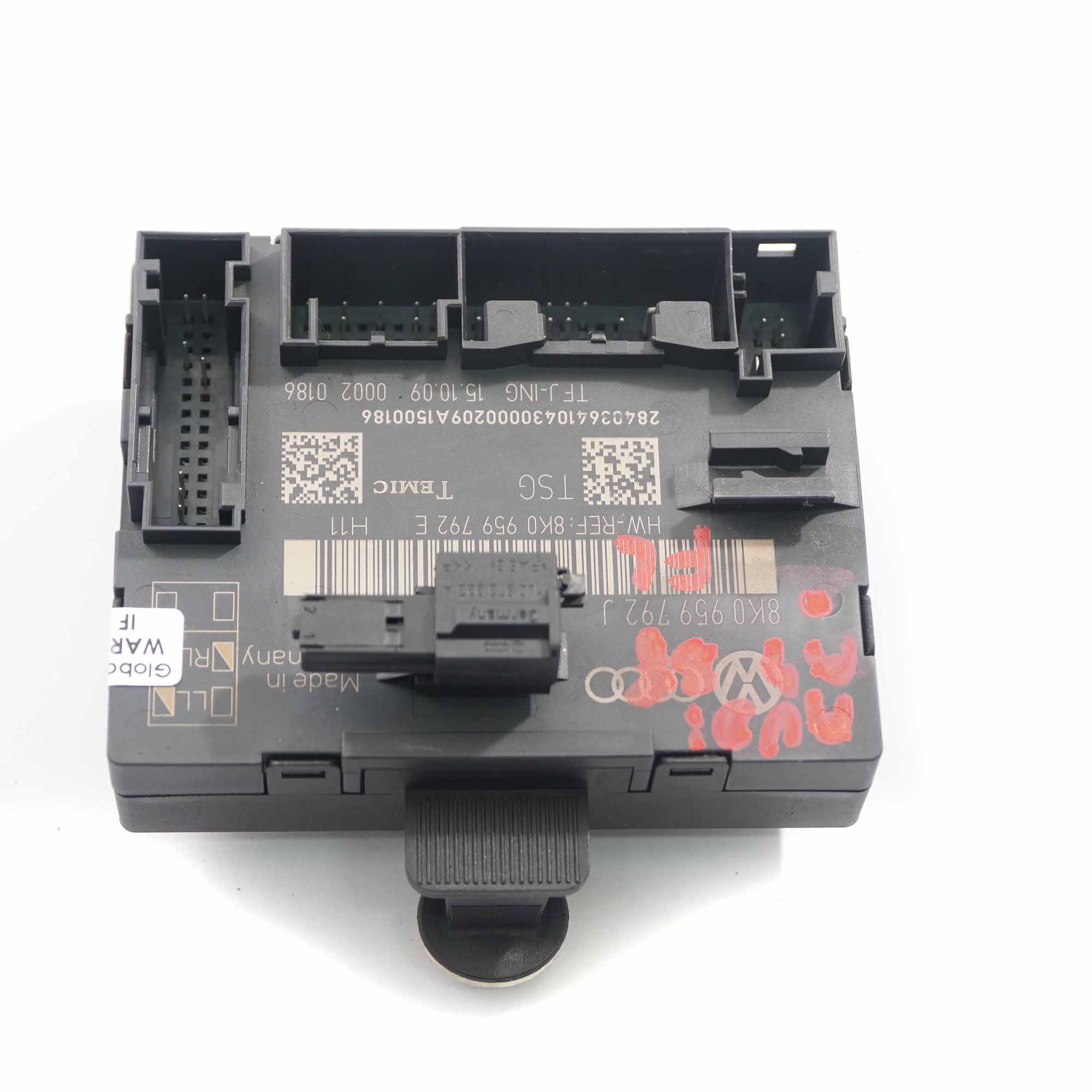 Audi A4 B8 Door Module Front Left N/S Control Unit Module ECU 8K0959792J