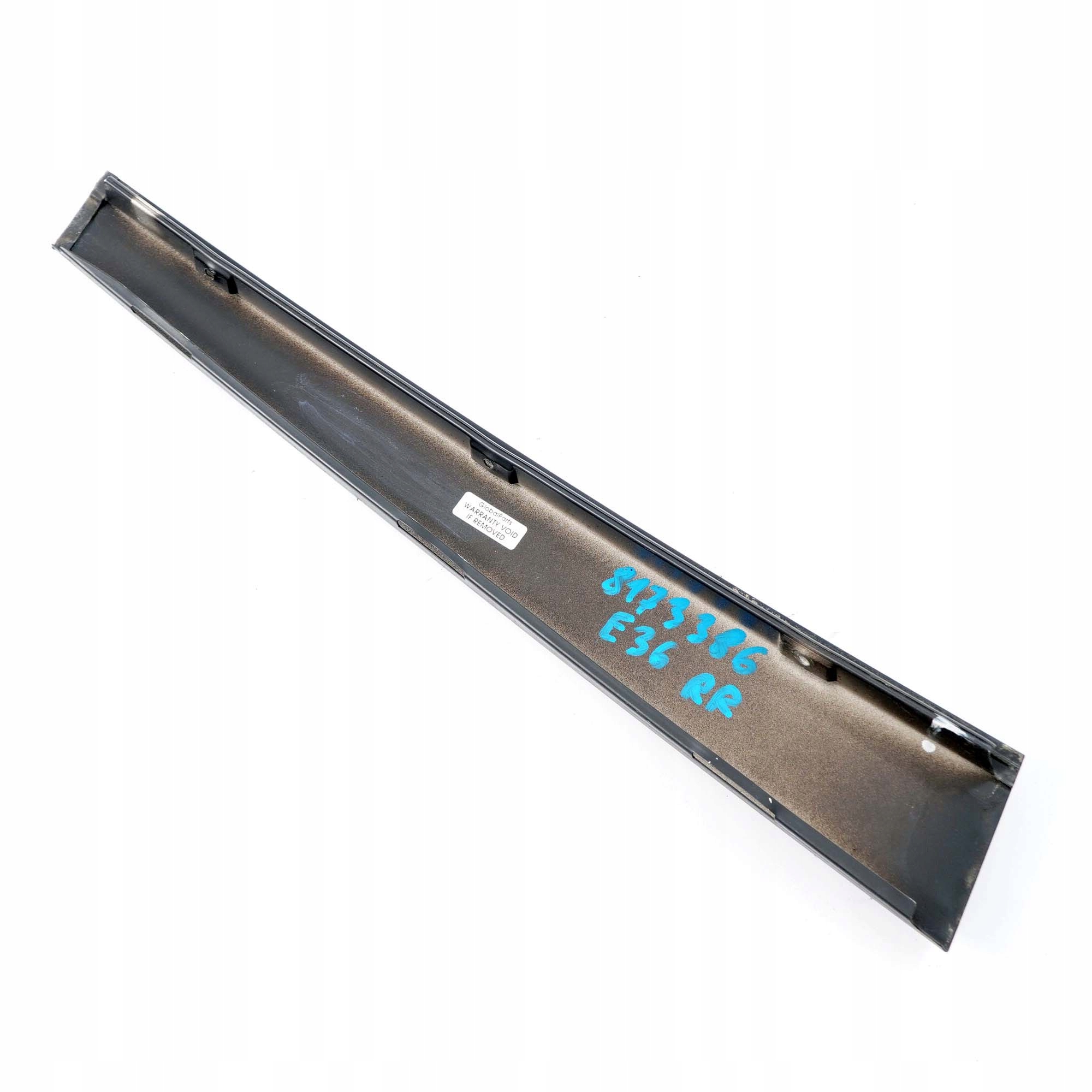 BMW 3 E36 Berline Couverture Fenetre B Colonne Porte Arriere Droite Noir