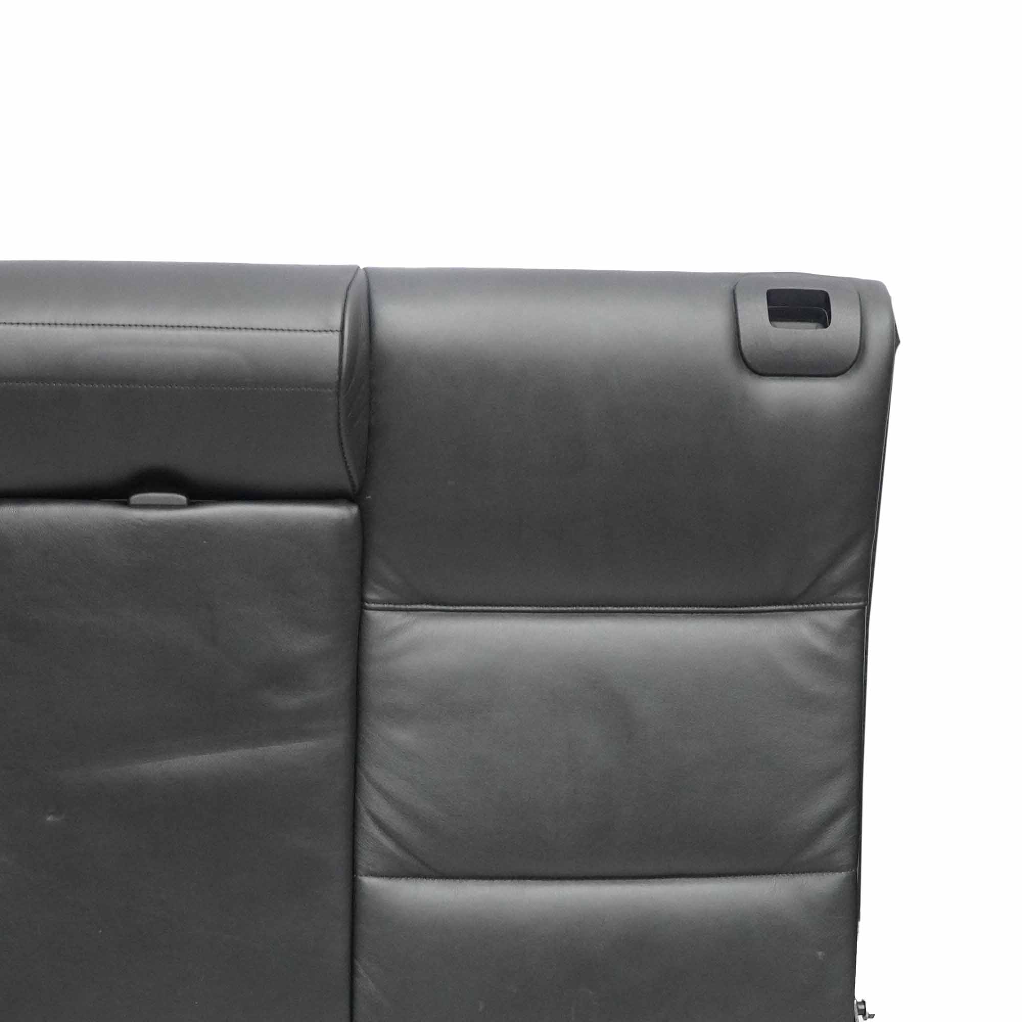 Rear Seat Backrest BMW E93 Cabrio Convertible Rear Back Cover Black Leather