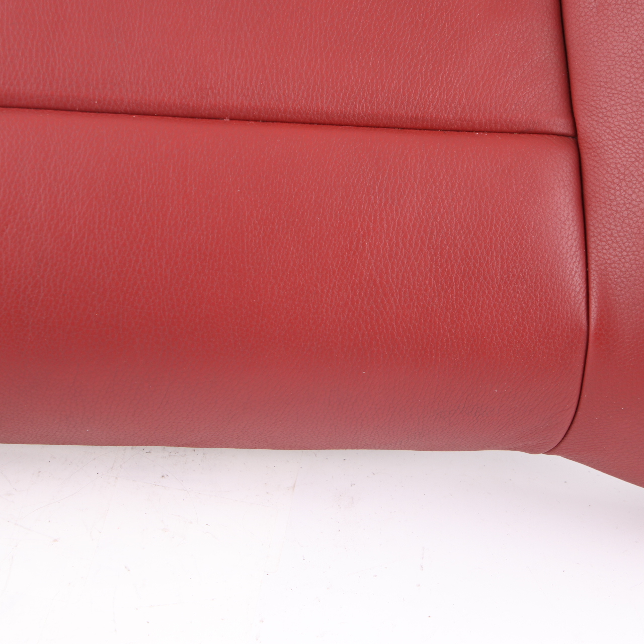 Rear Seat Cover BMW E93 Cabrio Coral Red Leather Rear Left N/S Cover Couch