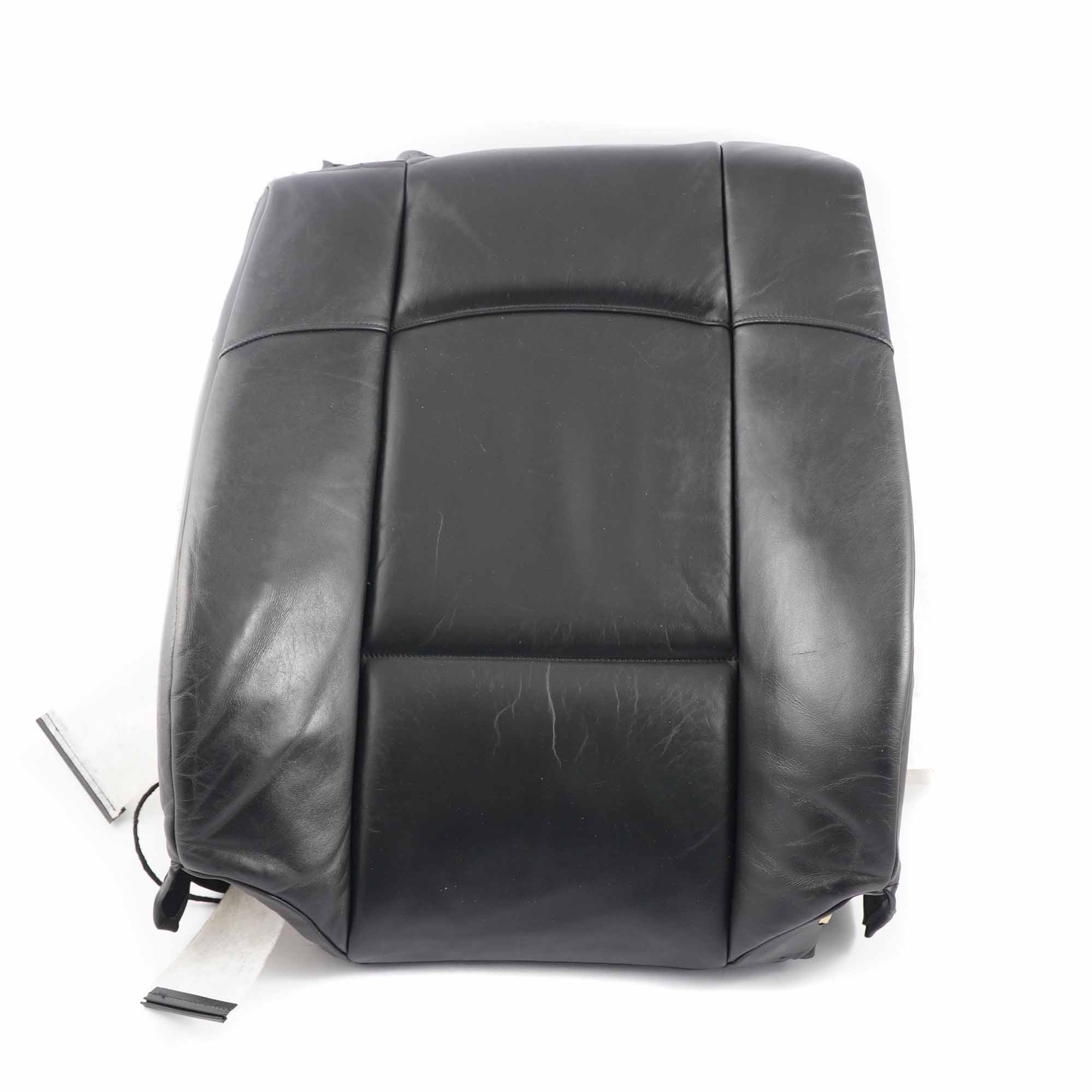 Front Seat Backrest BMW E93 Front Right O/S Heated Cover Black Leather