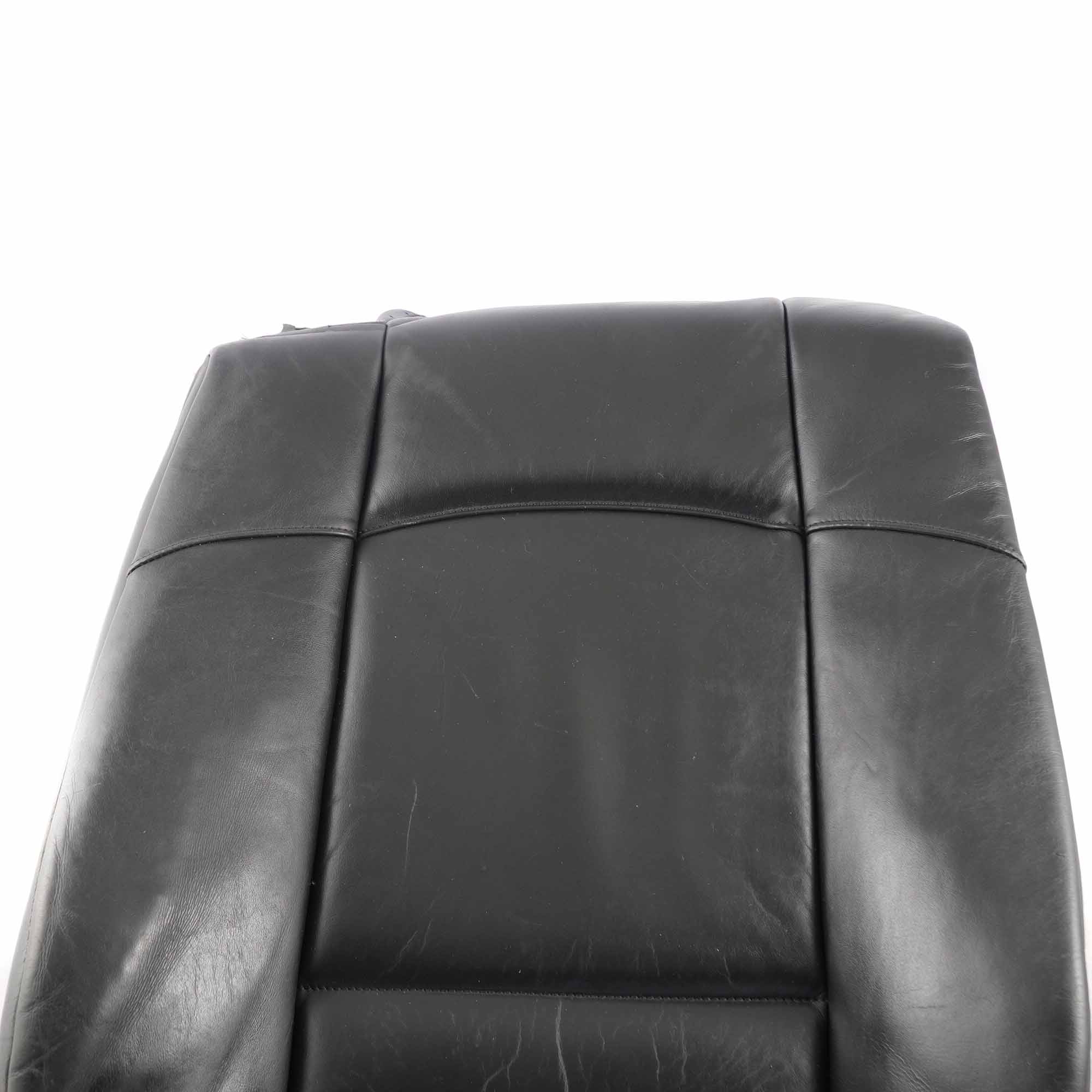 Front Seat Backrest BMW E93 Front Right O/S Heated Cover Black Leather