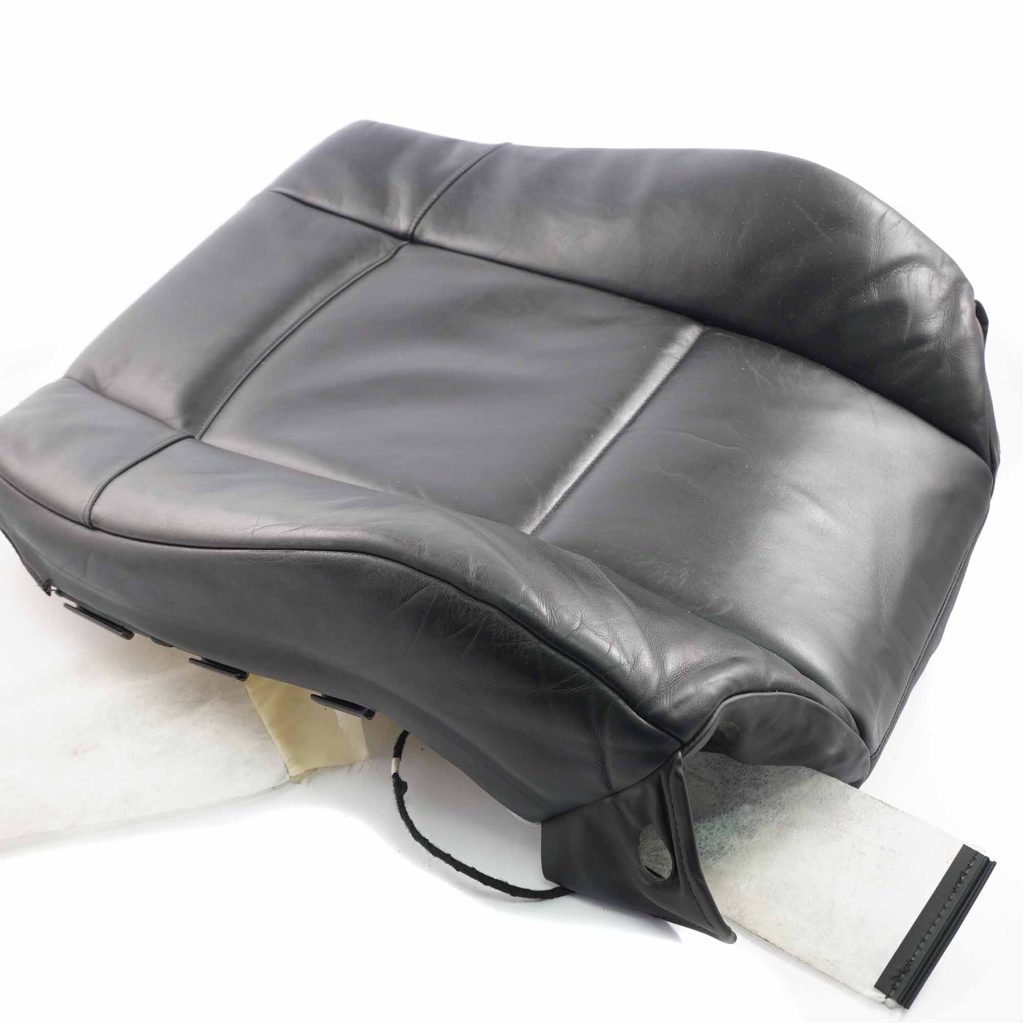 Front Seat Backrest BMW E93 Front Right O/S Heated Cover Black Leather