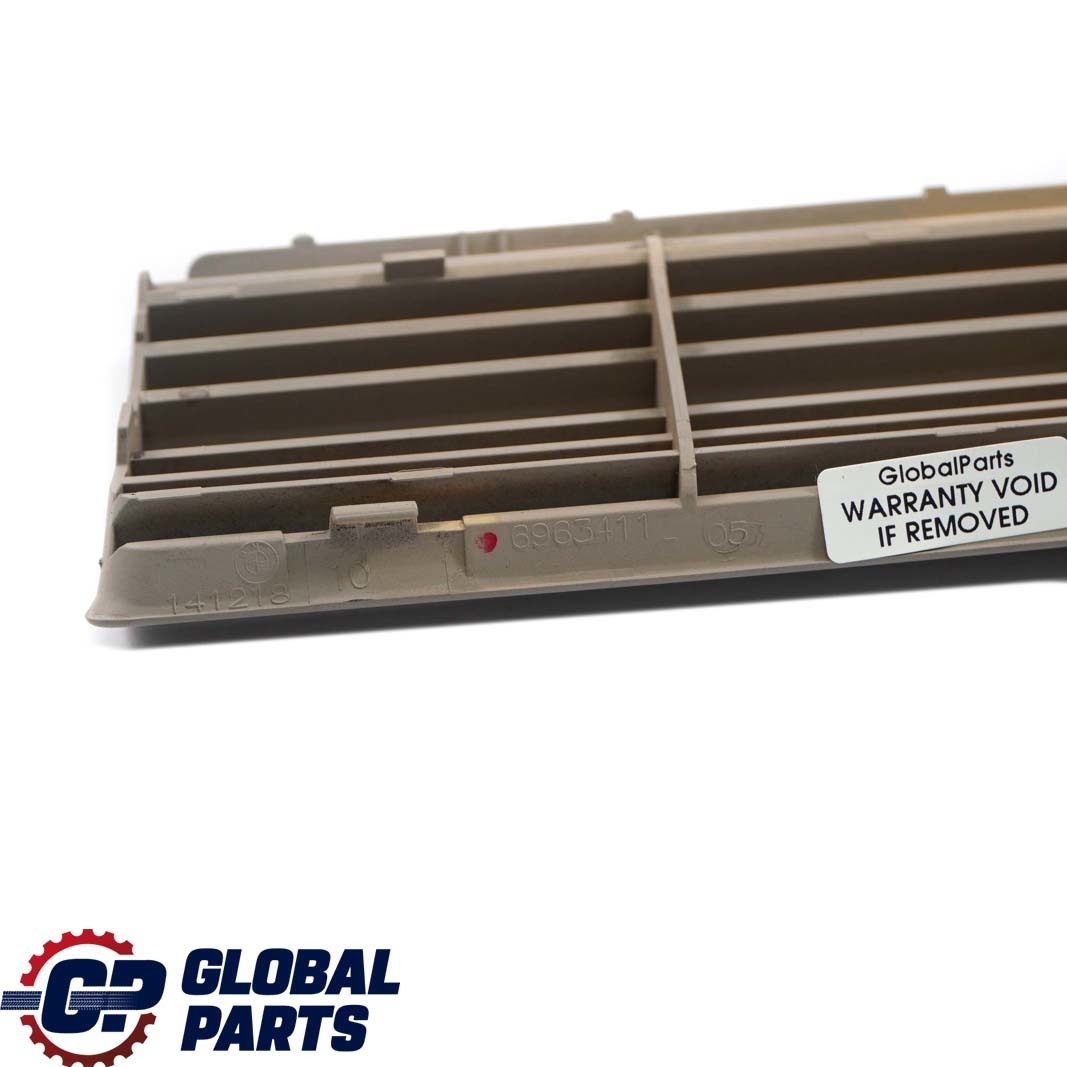 BMW 1 Series E88 Trim Cover Air Outlet Grille Rear Beige 9127060 6963411