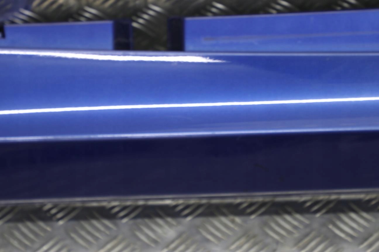 BMW E87 LCI Bas de Porte Couverture Seuil Droite Bleu Montego Bleu -