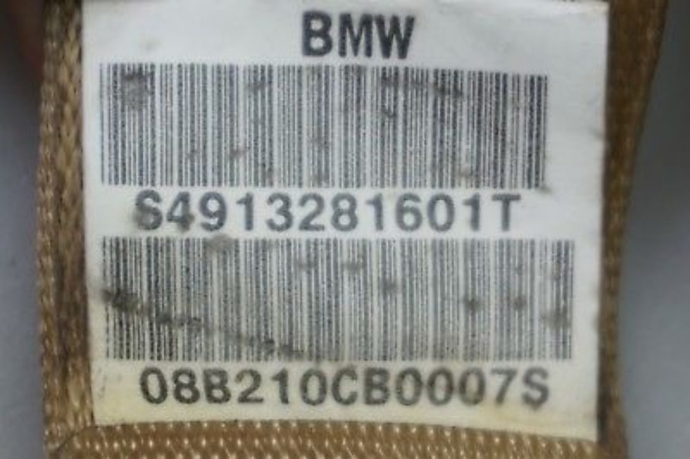 BMW E60 LCI Membrure Superieure Arriere Beige 9132816 72119132816