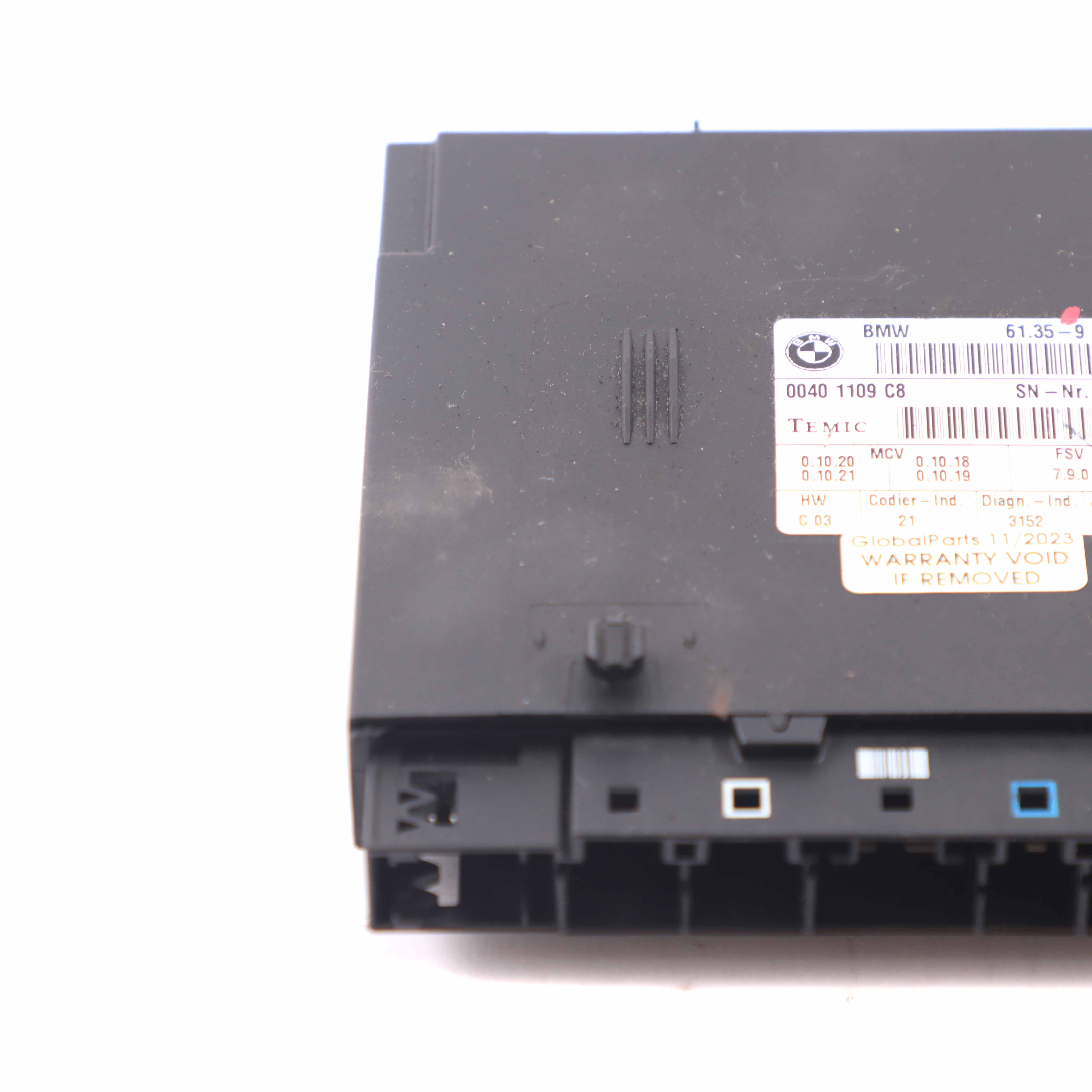 Module de siège BMW E65 E66 Unité de contrôle des sièges avant ECU 9134631