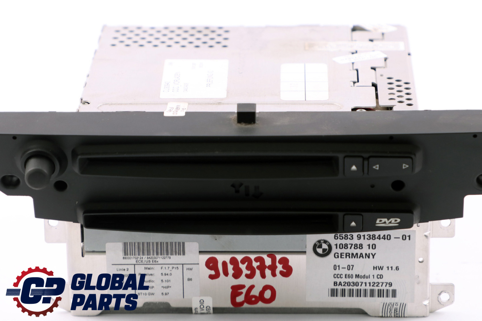 BMW E60 E61 CCC CD Professional Navigation System Controller 9138440