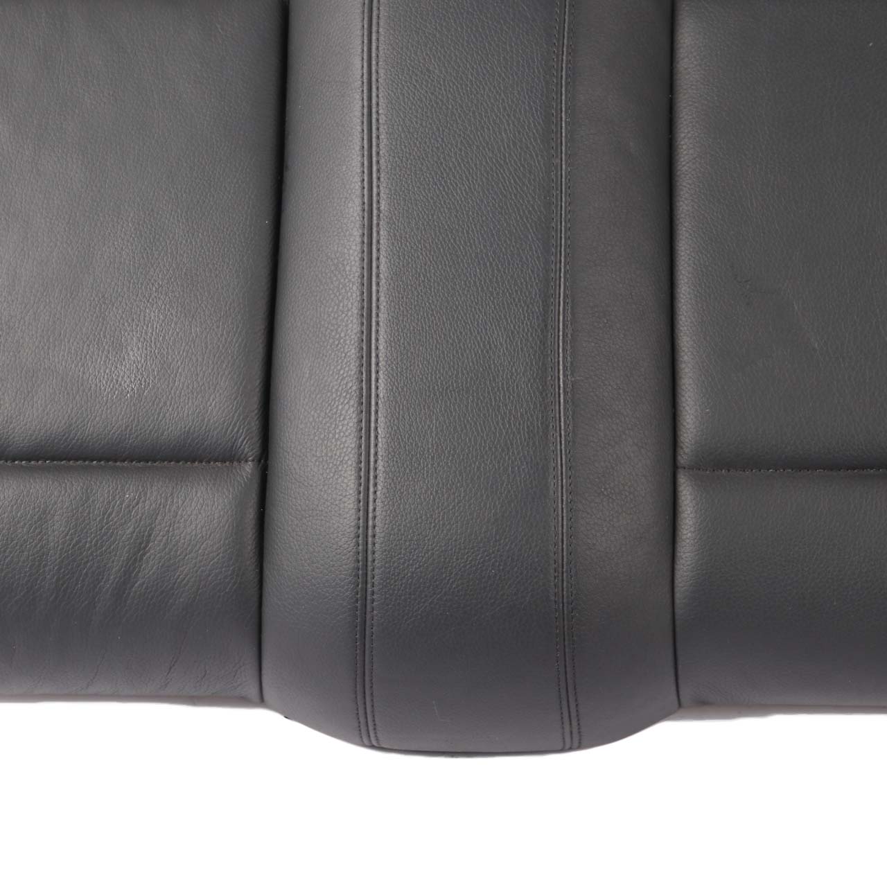 BMW E88 Rear Seat Bench Cabrio Convertible Cover Couch Leather Boston Black