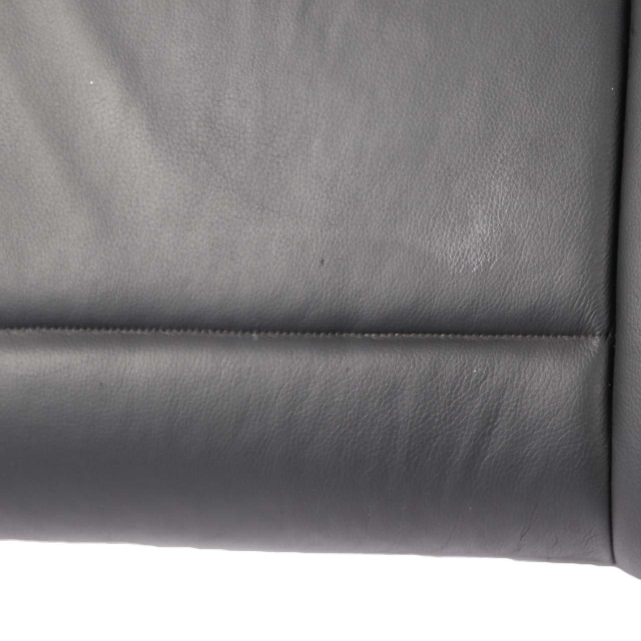 BMW E88 Rear Seat Bench Cabrio Convertible Cover Couch Leather Boston Black