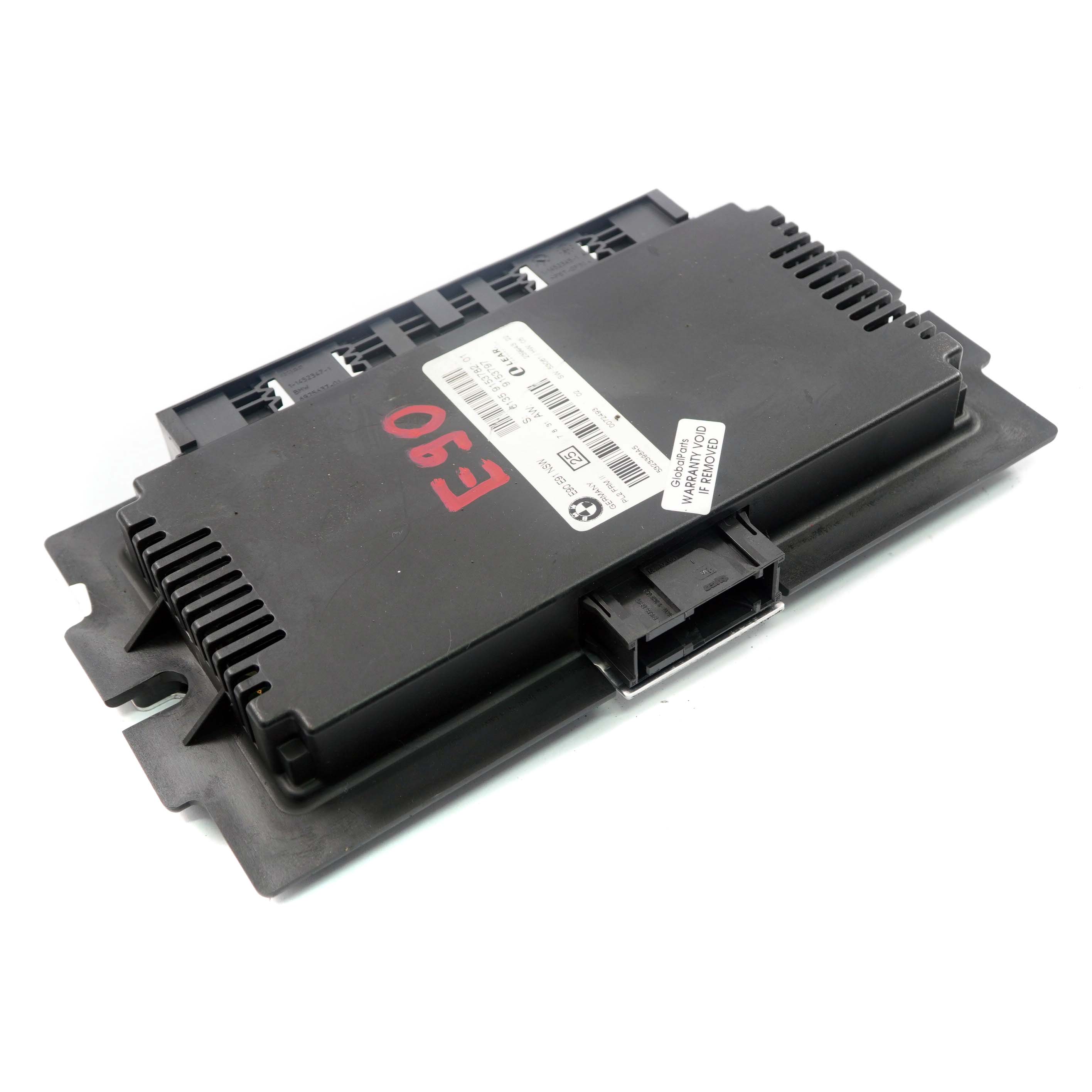 BMW 3 Series E90 Footwell Light Control Module ECU NSW PL2 FRM II Lear 9153782