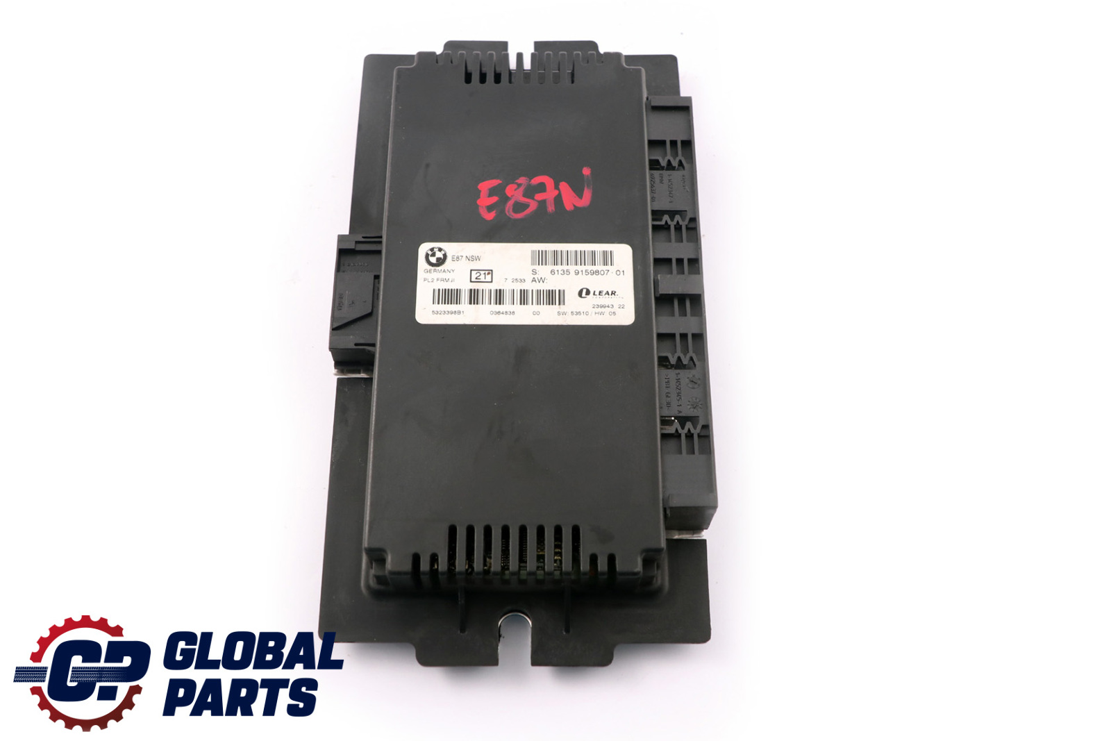 BMW 1 Serie E87 LCI ECU Unite de commande du module d'eclairage PL2 9159807