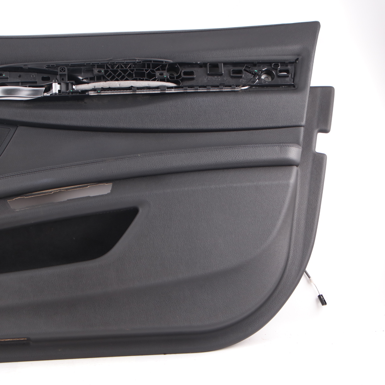 Carte de Porte BMW F01 F02 Avant Droite Trim Panel Cover Cuir Noir Dakota