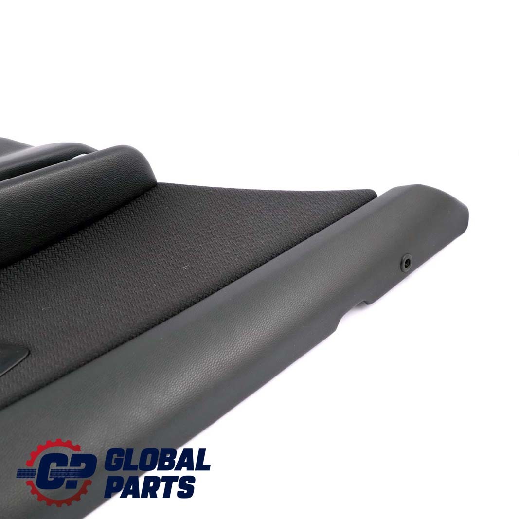 BMW 3 E90 LCI Panneau Portieres Arriere Gauche Tissu Vertex Anthracite 9167899