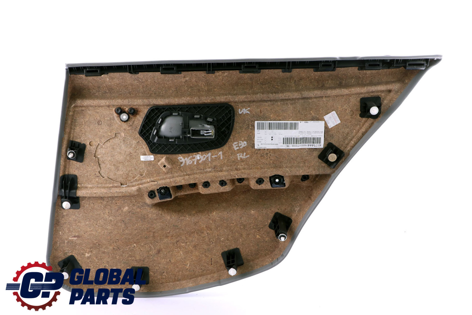 BMW 3 Serie E90 LCI Panneau Portieres Tissu Vertex Arriere Gauche Gris 9167901