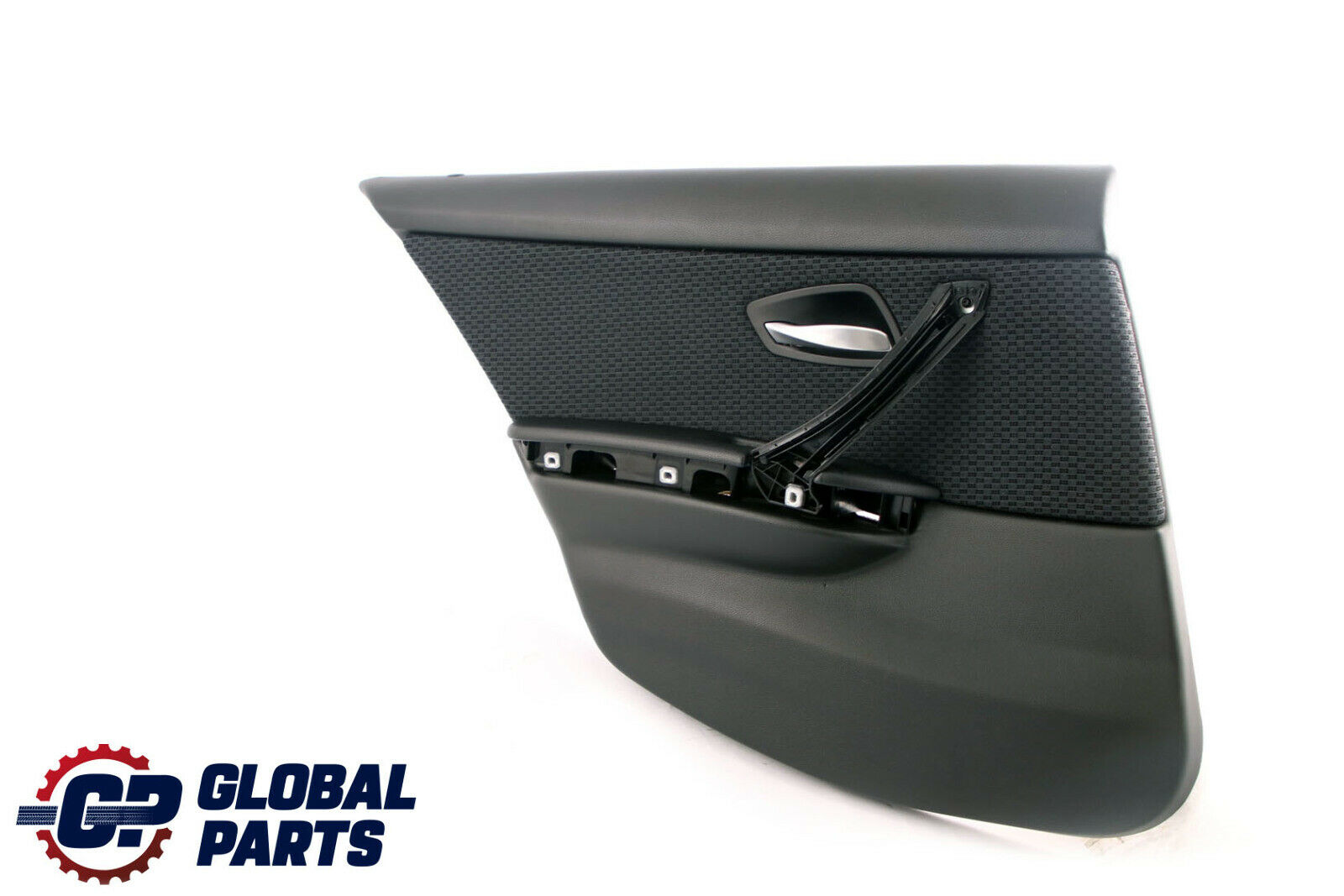 BMW 3 E90 LCI Panneau Portieres Tissu Cuir Impuls Arriere Gauche Anthracite