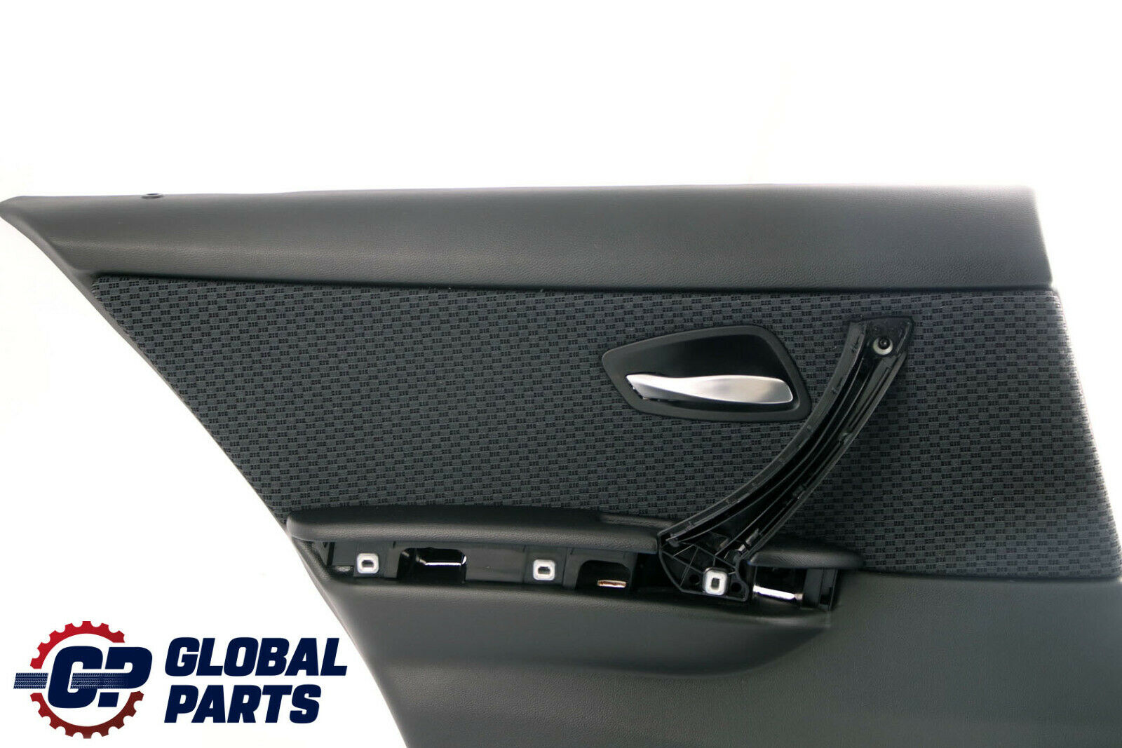 BMW 3 E90 LCI Panneau Portieres Tissu Cuir Impuls Arriere Gauche Anthracite